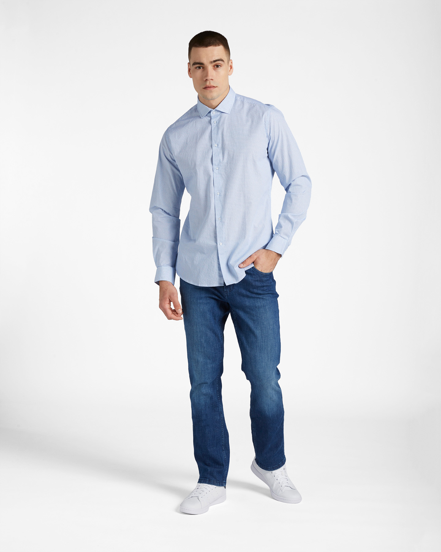 Camicia DACK'S CASUAL CITY M - Blu - 1 | Cisalfa Sport