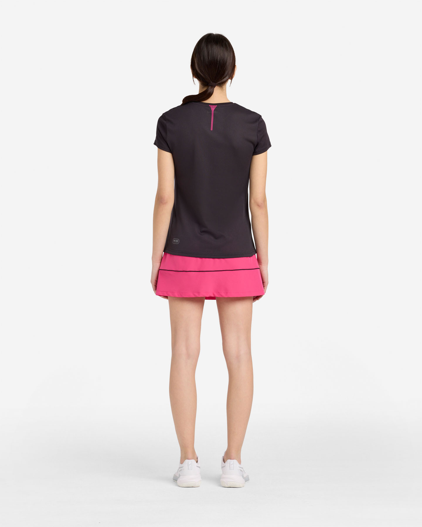 T-shirt tennis ELLESSE BOUNCE W - Nero - 3 | Cisalfa Sport