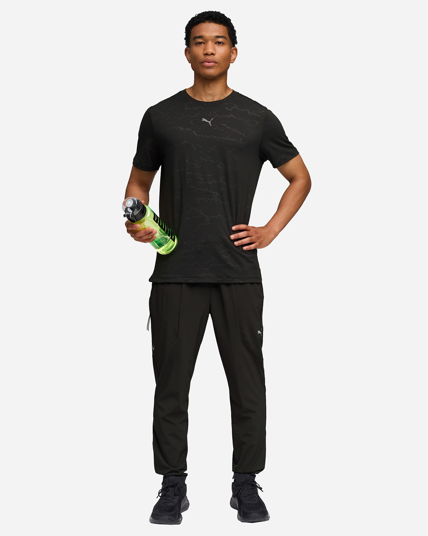 T-shirt training PUMA SMALL LOGO M - Nero - 4 | Cisalfa Sport