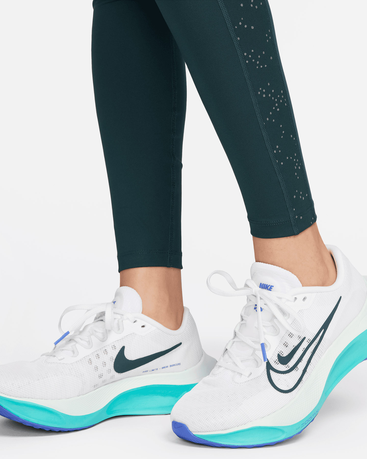 Fuseaux running NIKE FAST 7/8 W - Verde - 5 | Cisalfa Sport