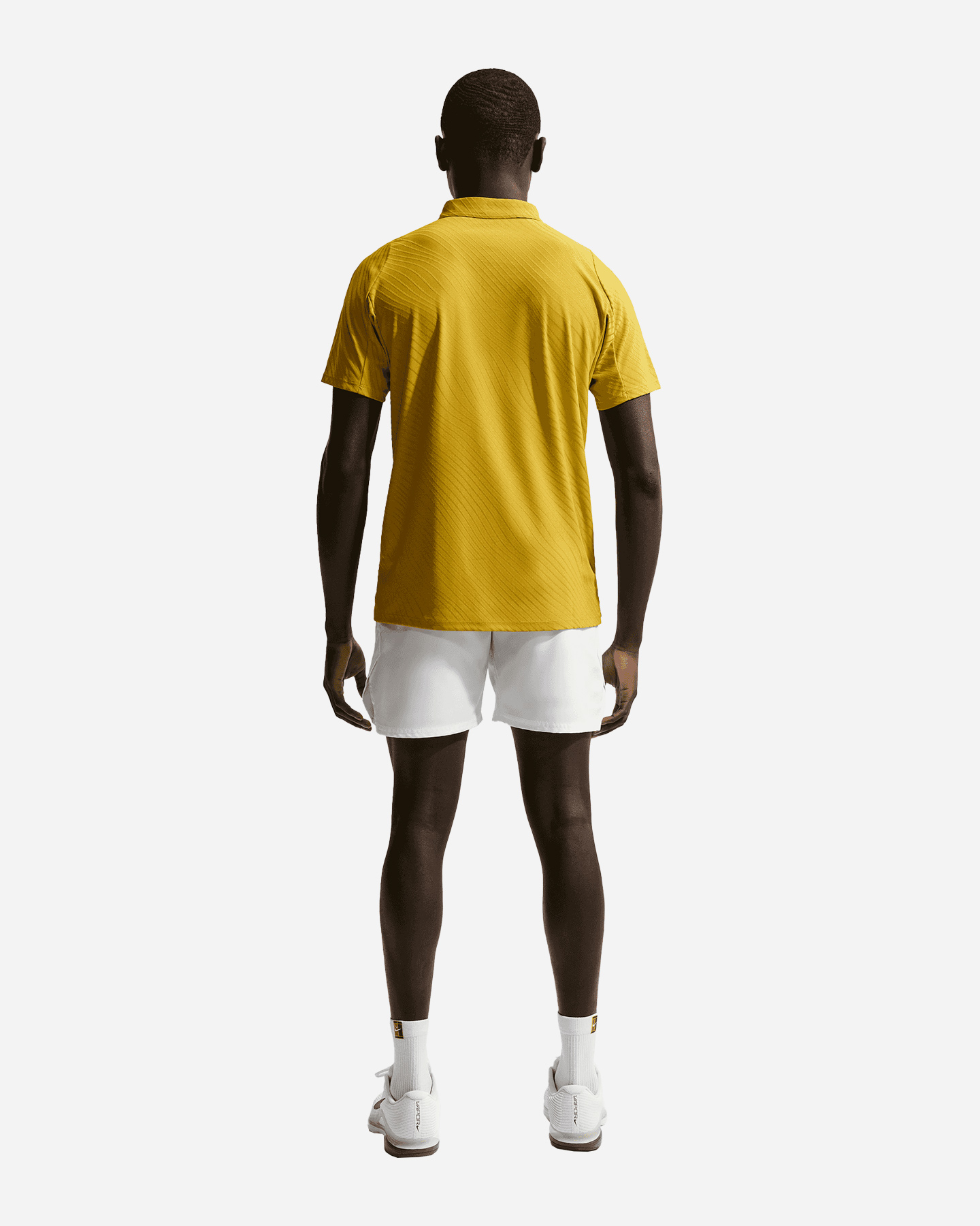 T-shirt tennis NIKE DRI FIT ADVANTAGE SLAM M - Giallo - 2 | Cisalfa Sport