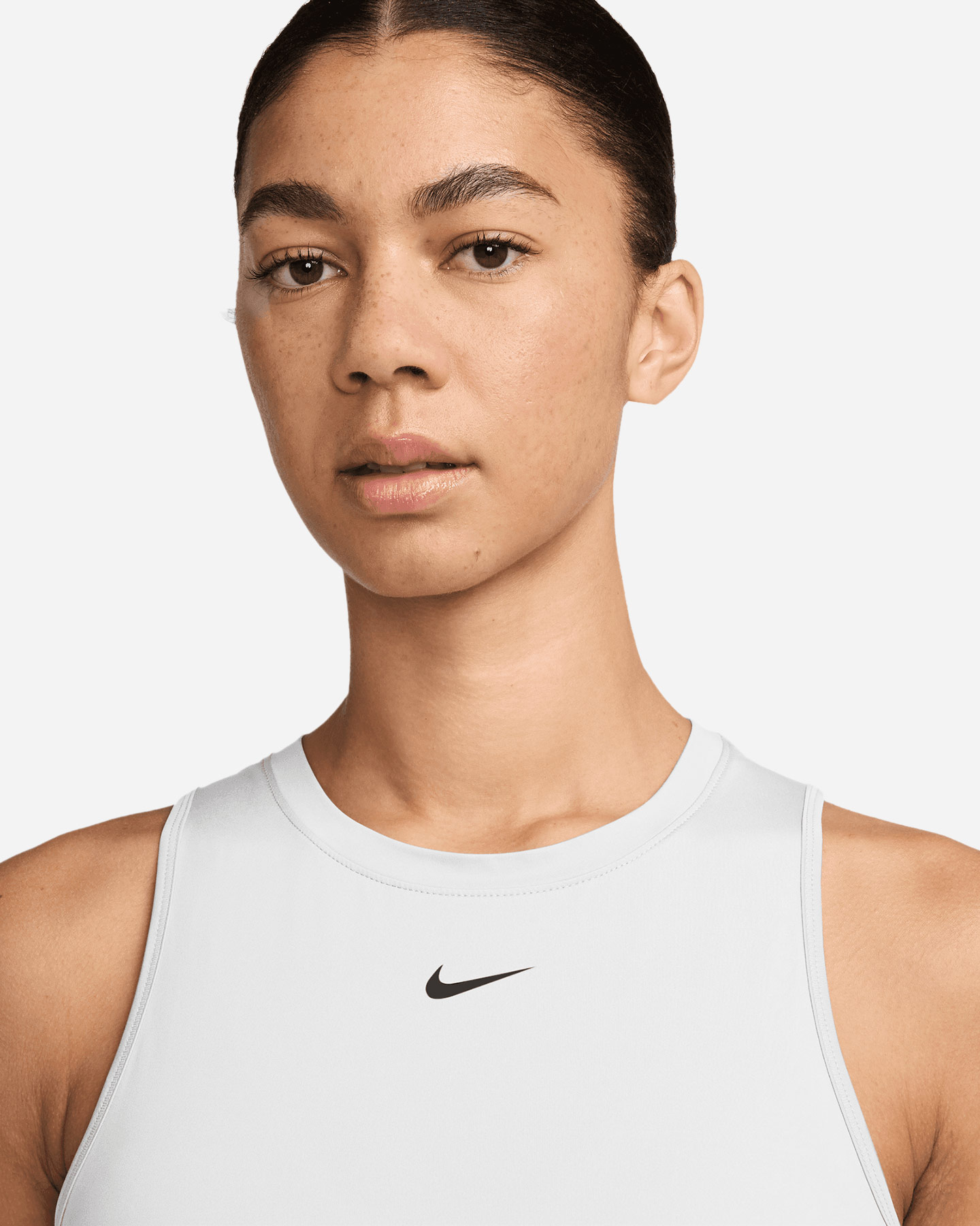 Canotta training NIKE DRI FIT ONE W - Bianco - 2 | Cisalfa Sport