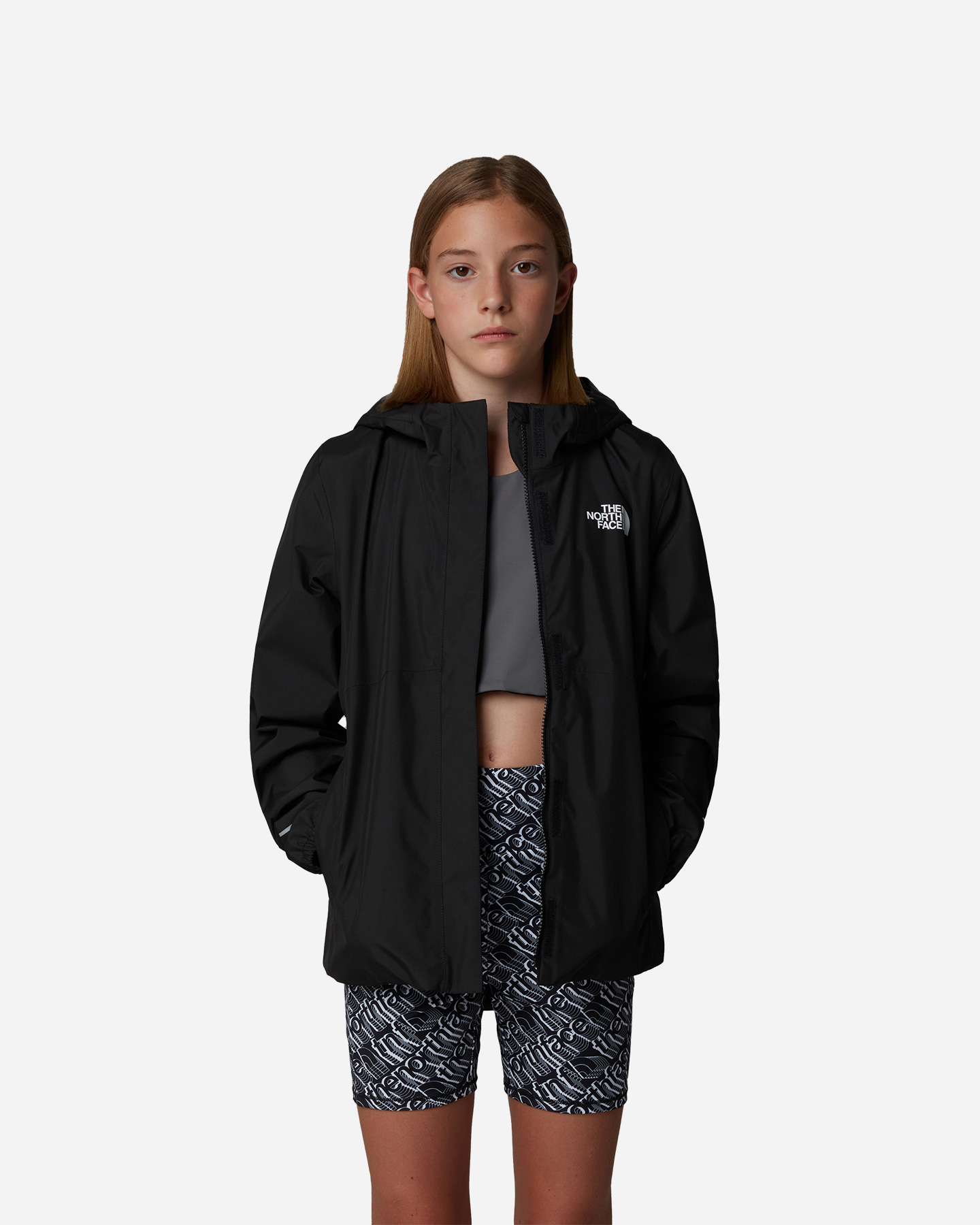 Giubbotto THE NORTH FACE ANTORA RAIN JR - Nero - 4 | Cisalfa Sport