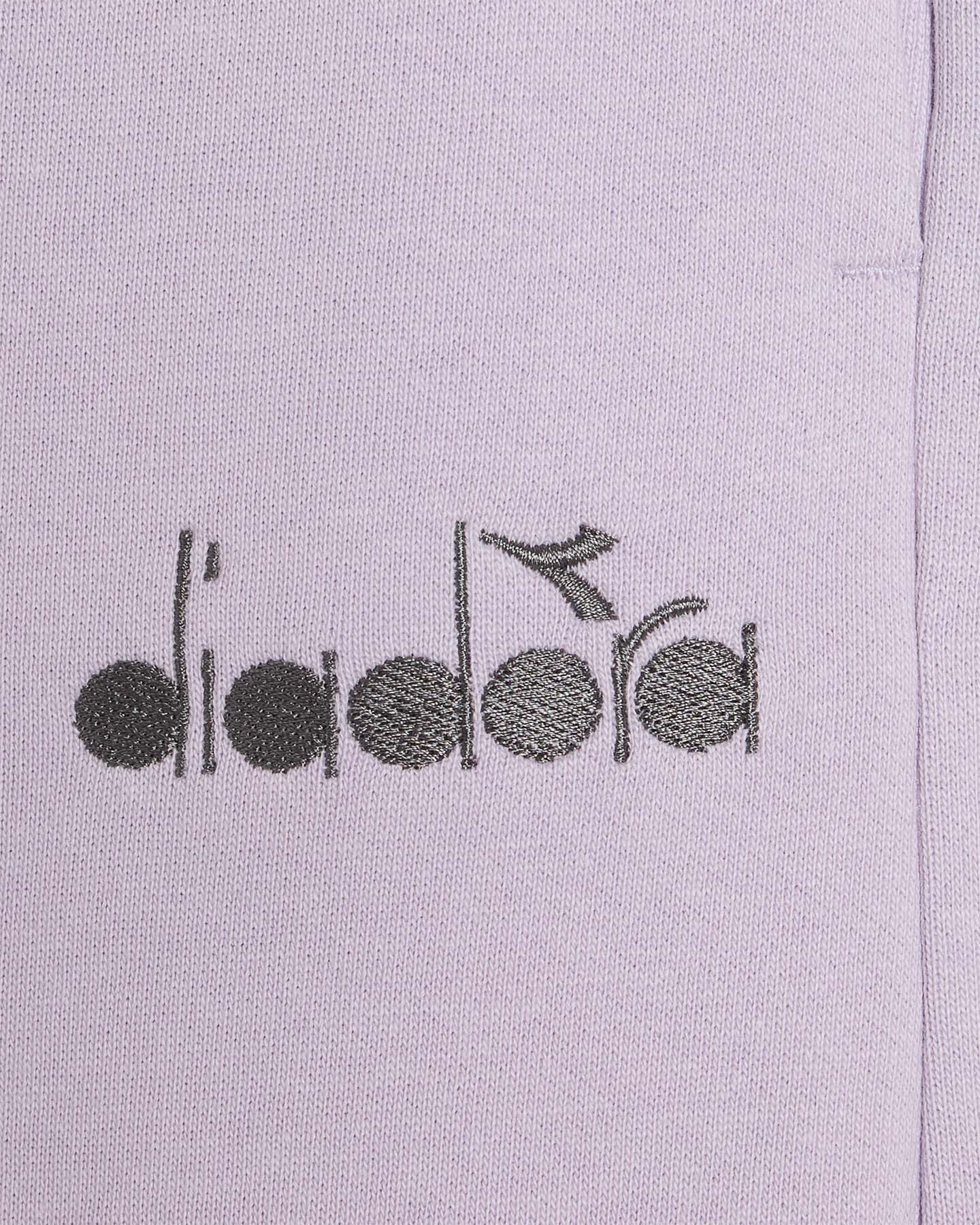 Pantalone DIADORA LOGO W - Lilla - 2 | Cisalfa Sport