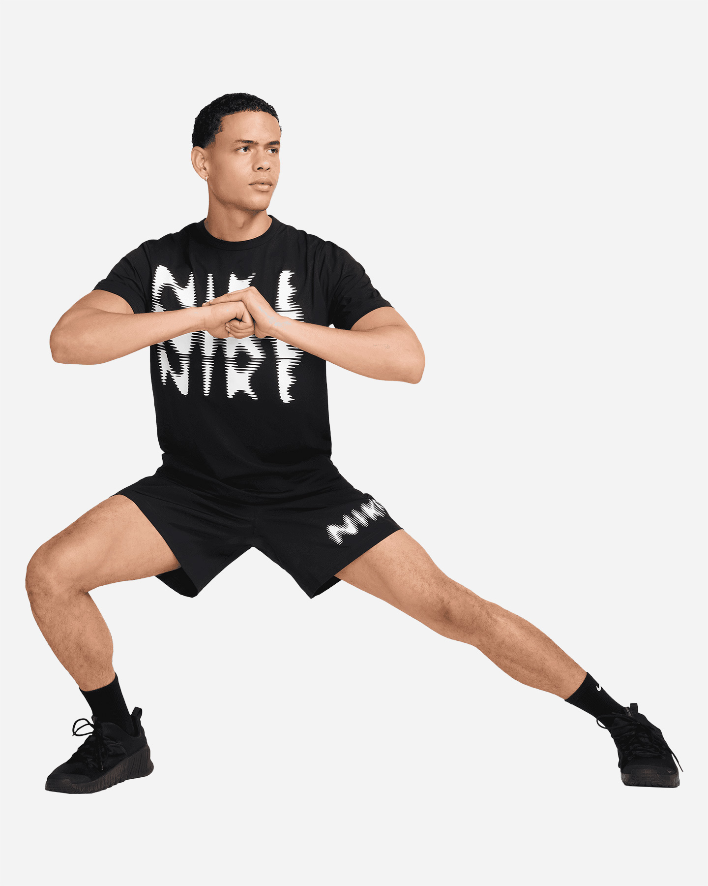 T-shirt training NIKE HYVERSE SWOOSH M - Nero - 2 | Cisalfa Sport