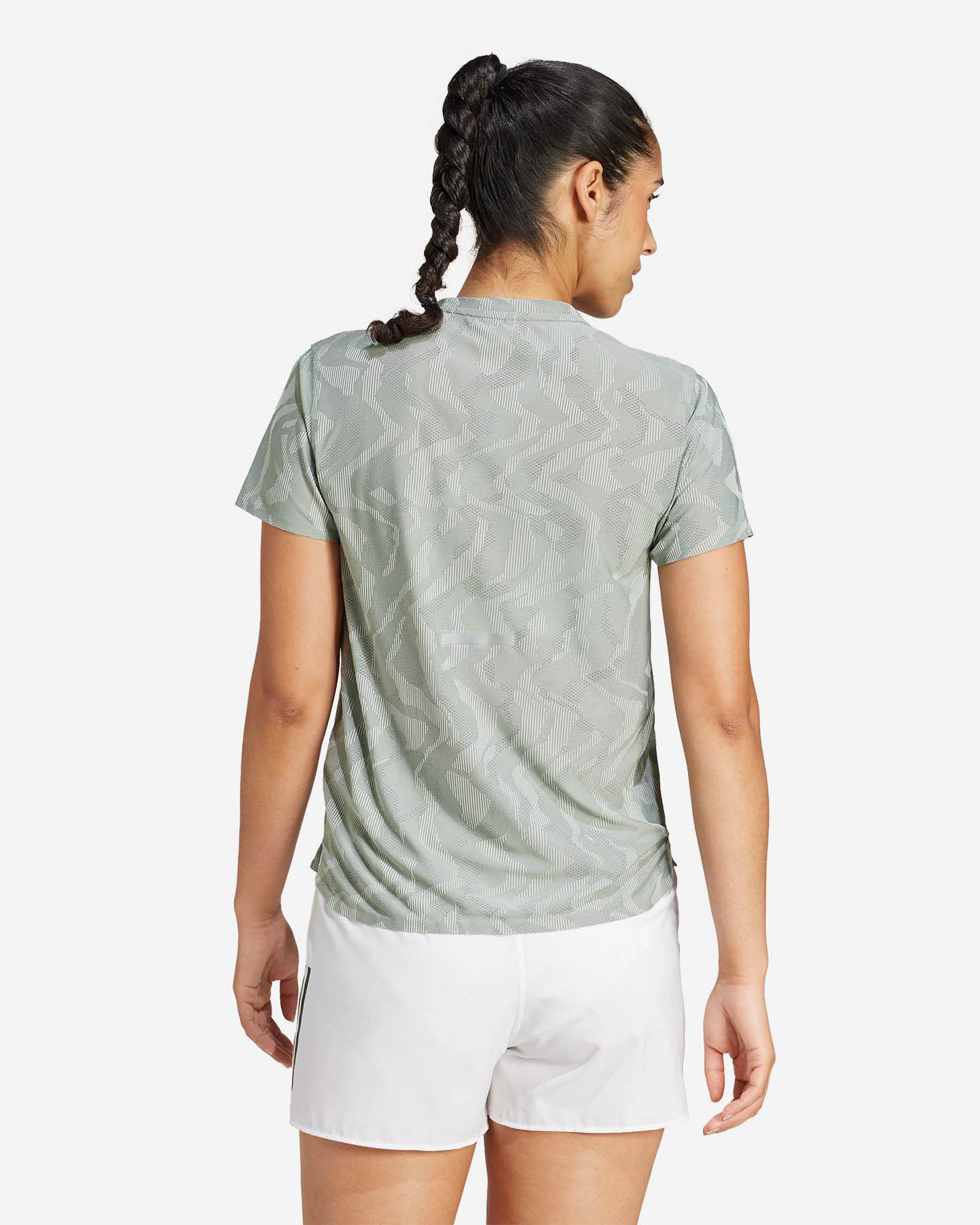 T-shirt running ADIDAS ULT ENG TEE W - Verde - 2 | Cisalfa Sport