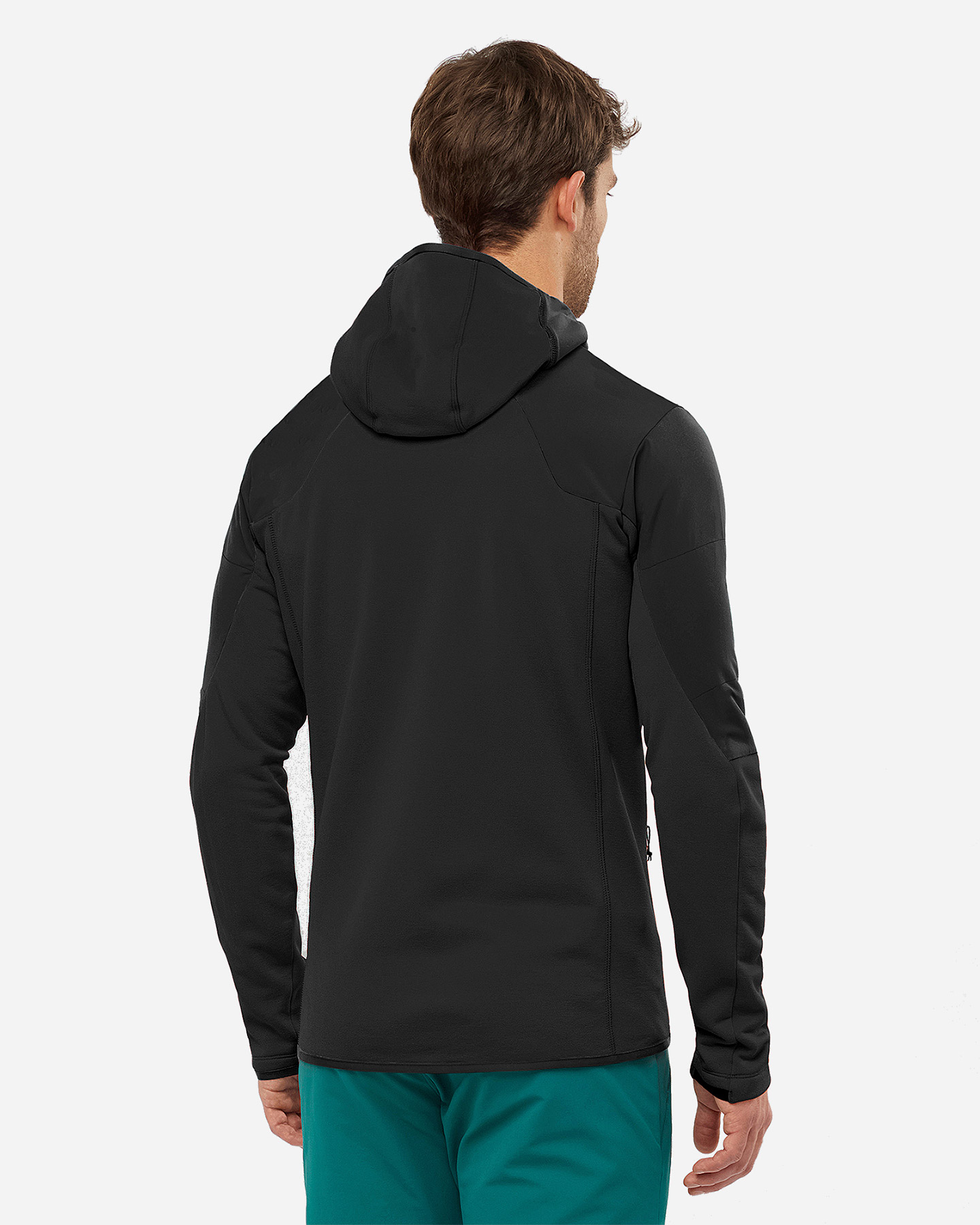 Pile SALOMON OUTLINE WARM HYBRID M - Nero - 2 | Cisalfa Sport