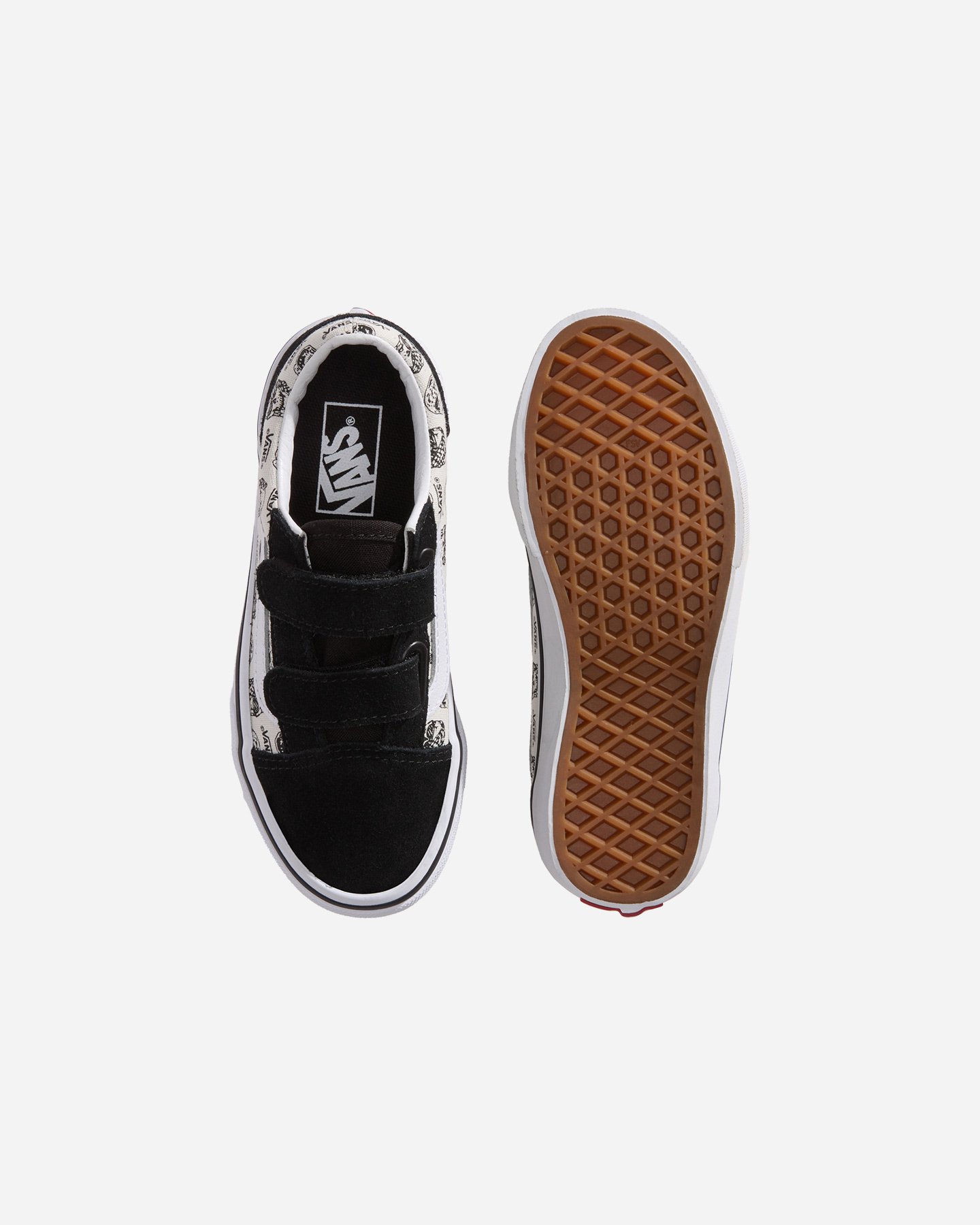 Scarpe sneakers VANS OLD SKOOL PS SKULLS JR - Color mix - 2 | Cisalfa Sport