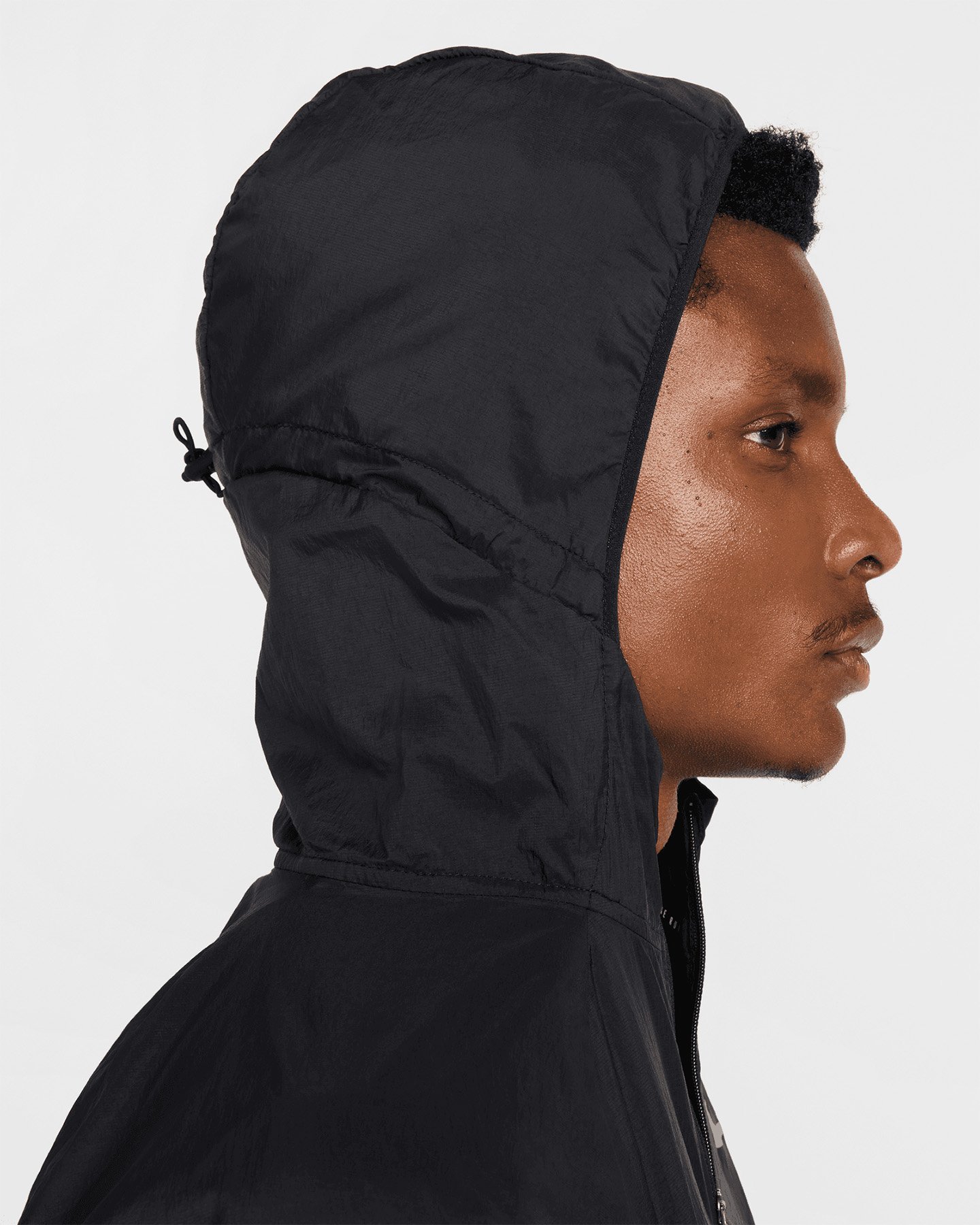 Giacca running NIKE STRIDE M - Nero - 4 | Cisalfa Sport