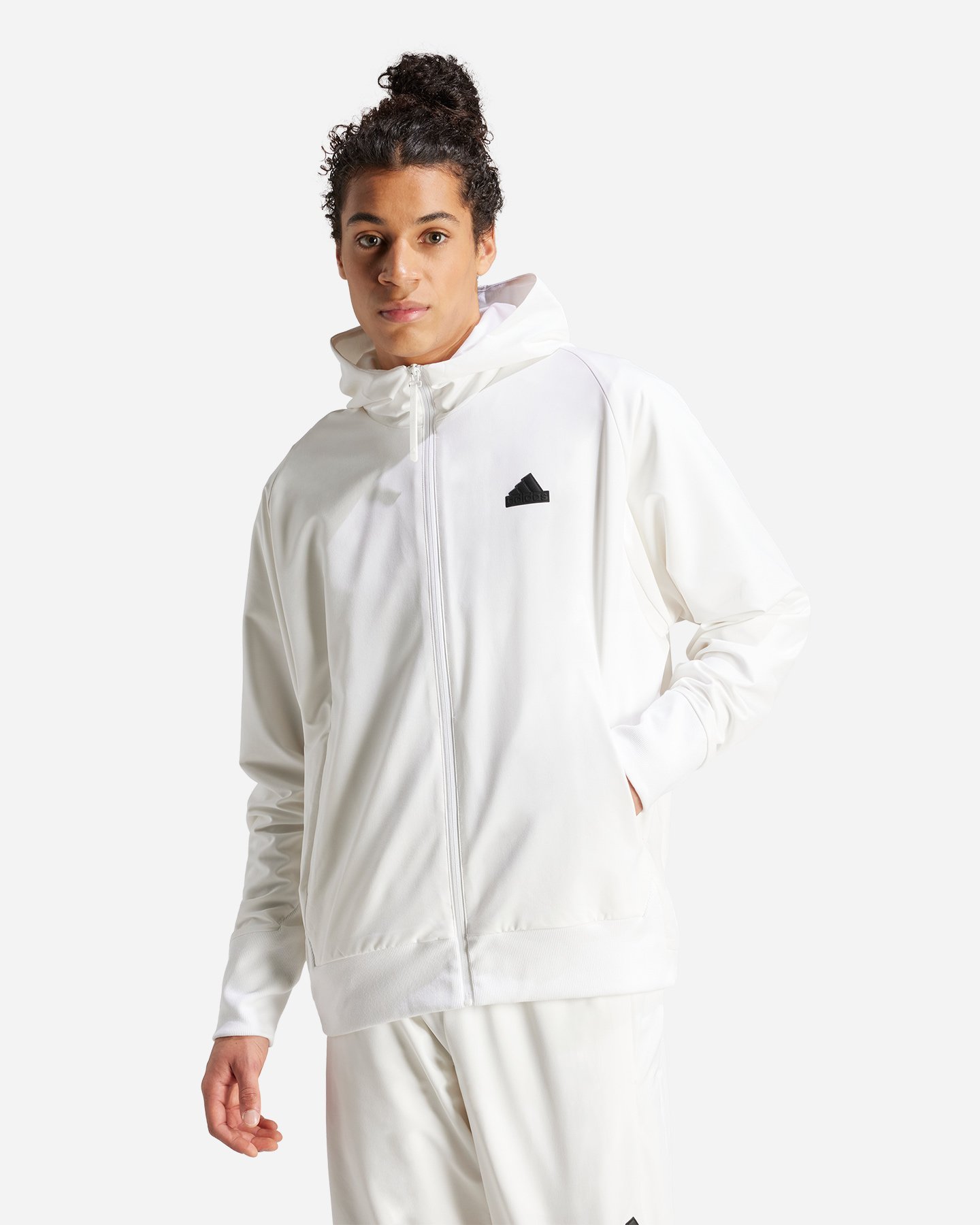Felpa ADIDAS Z.N.E. M - Bianco - 1 | Cisalfa Sport