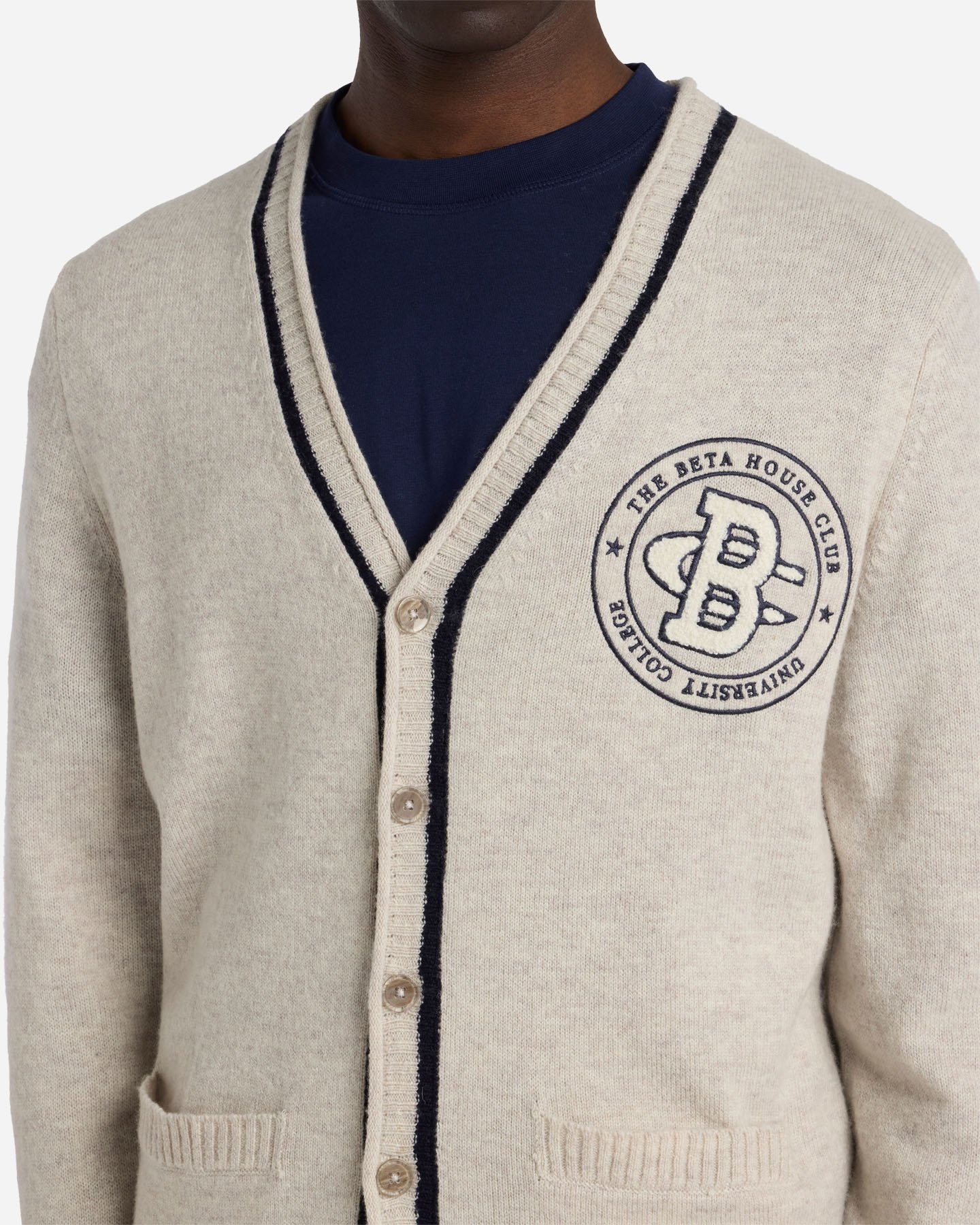 Cardigan BEST COMPANY BETA HOUSE M - Beige - 5 | Cisalfa Sport