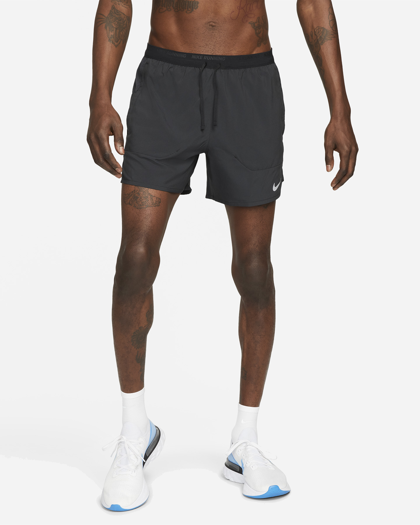Short running NIKE DRI FIT STRIDE 5IN M - Nero - 0 | Cisalfa Sport