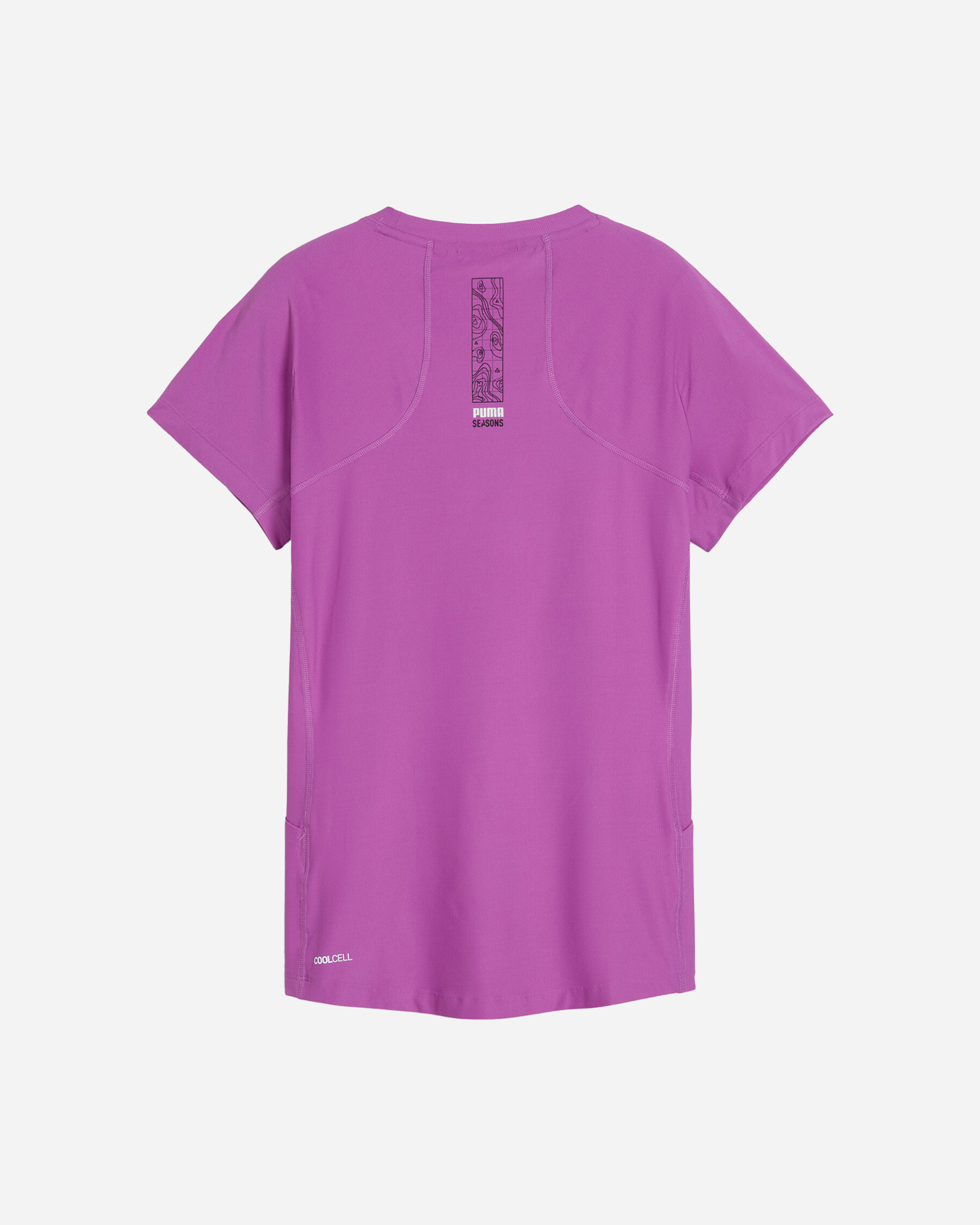 T-shirt running PUMA SEASON COOLCELL W - Viola - 1 | Cisalfa Sport
