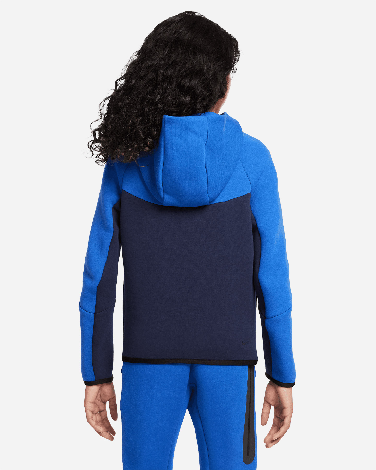 Felpa NIKE TECH FLEECE JR - Blu - 1 | Cisalfa Sport