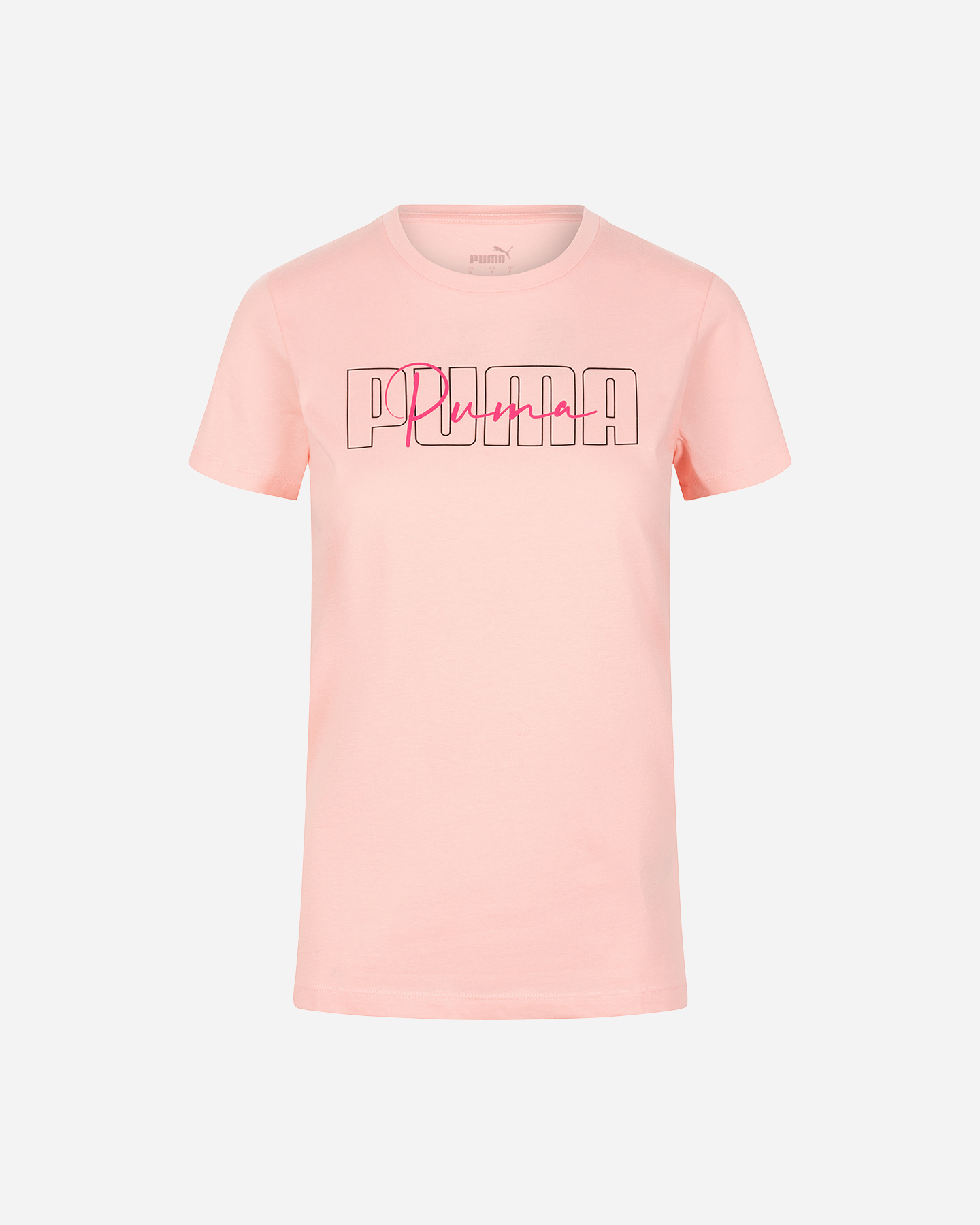 T-shirt PUMA BIG LOGO W - Rosa - 0 | Cisalfa Sport