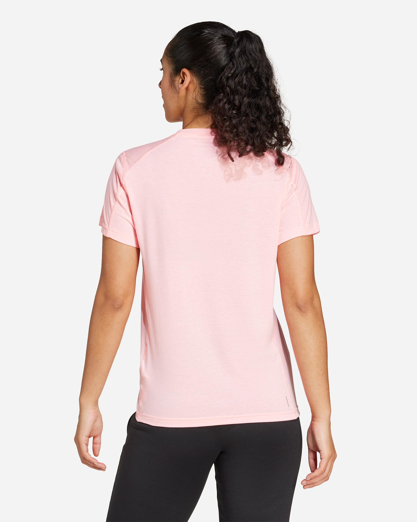 T-shirt training ADIDAS TR-ESS BIG LOGO W - Rosa - 2 | Cisalfa Sport