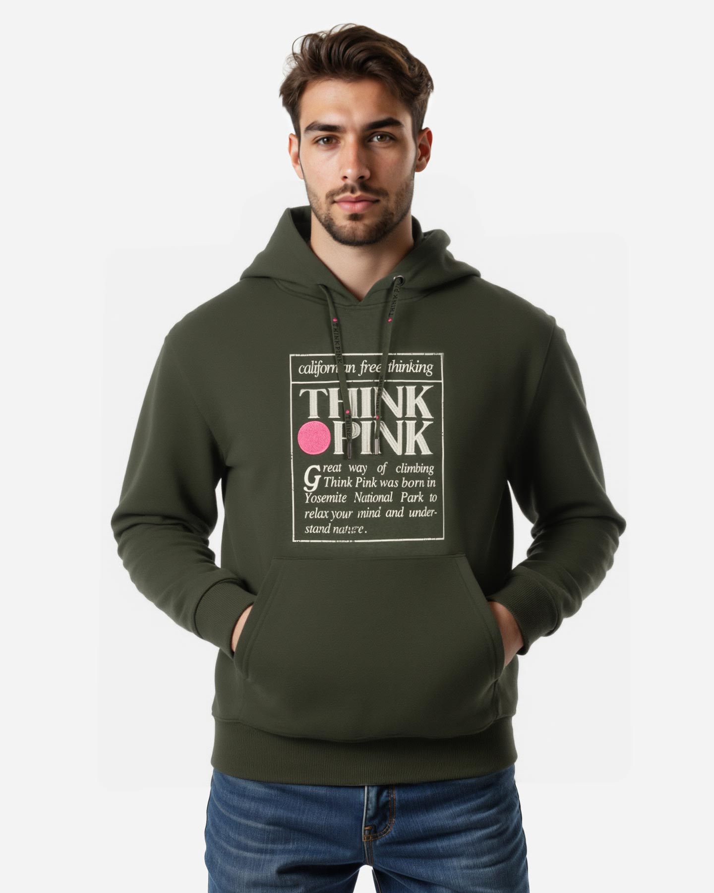 Felpa THINK PINK GOPCORE M - Verde - 3 | Cisalfa Sport