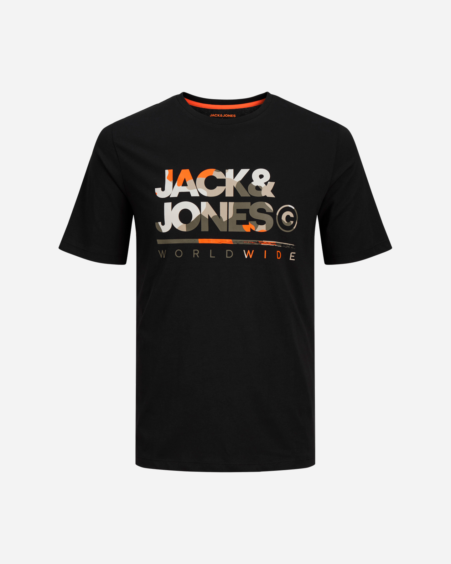 T-shirt JACK & JONES BIG LOGO CAMOU M - Color mix - 0 | Cisalfa Sport