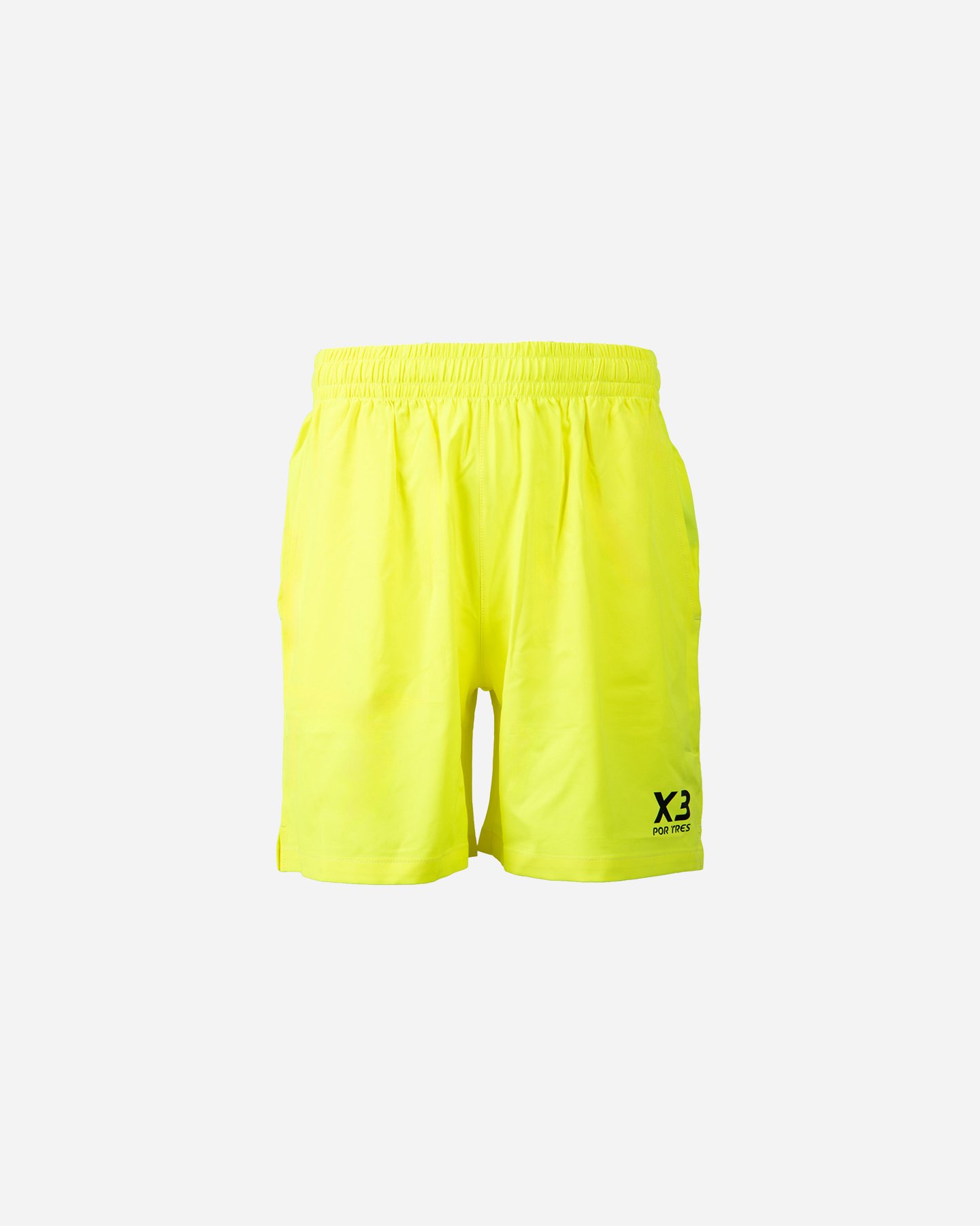 Pantaloncini tennis X3 POR TRES MENDOZA M - Giallo - 0 | Cisalfa Sport