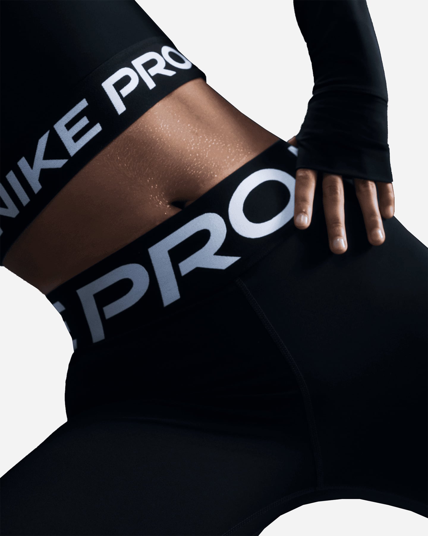 Leggings NIKE PRO SCULPT W - Nero - 5 | Cisalfa Sport
