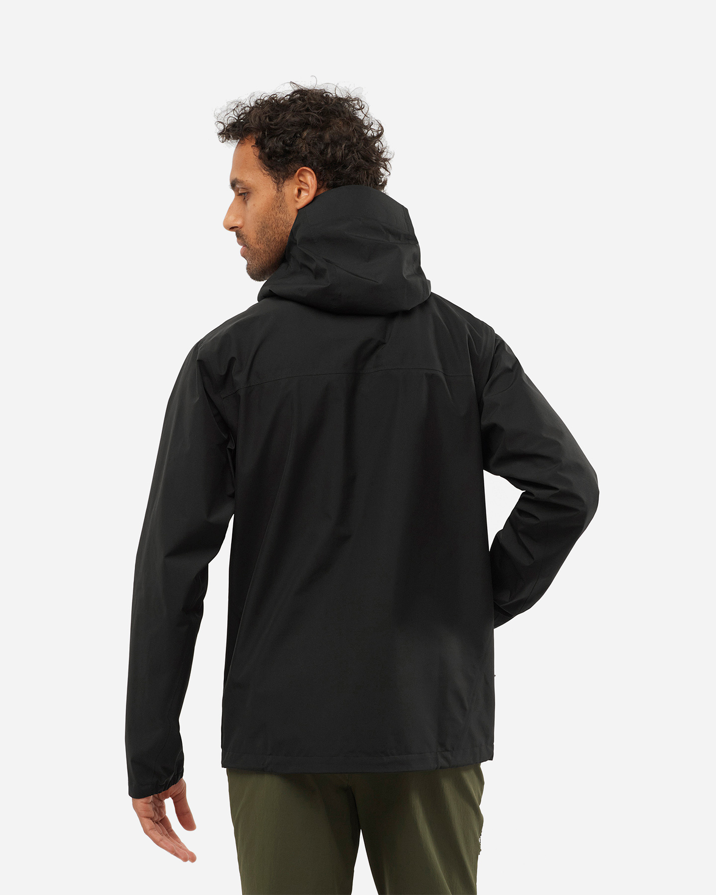 Giacca outdoor SALOMON OUTLINE GTX 2.5L M - Nero - 3 | Cisalfa Sport