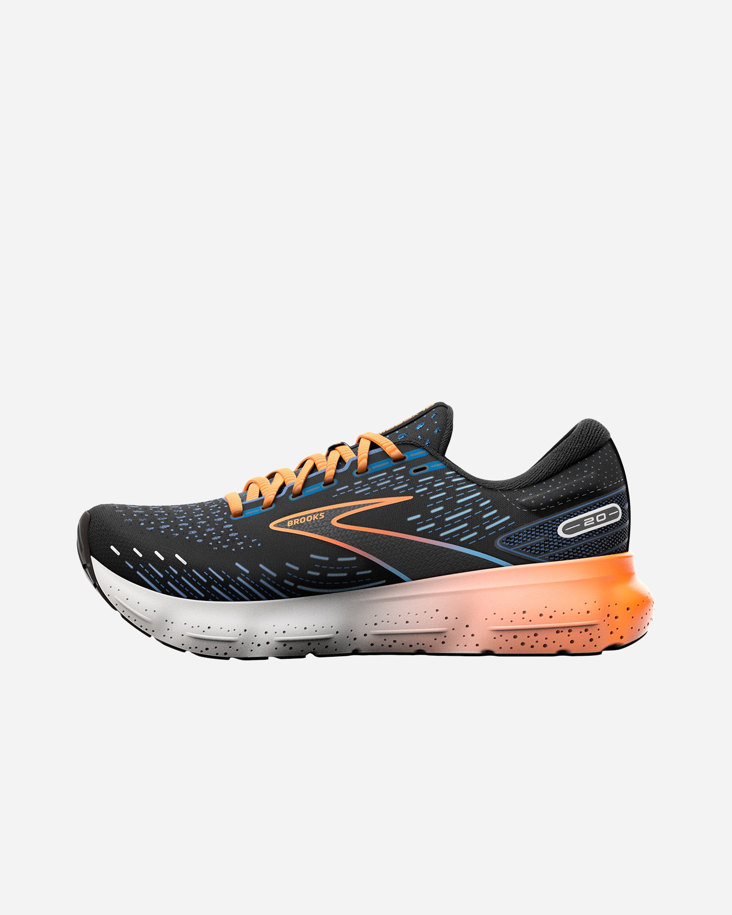 Scarpe running BROOKS GLYCERIN 20 M - Nero - 5 | Cisalfa Sport