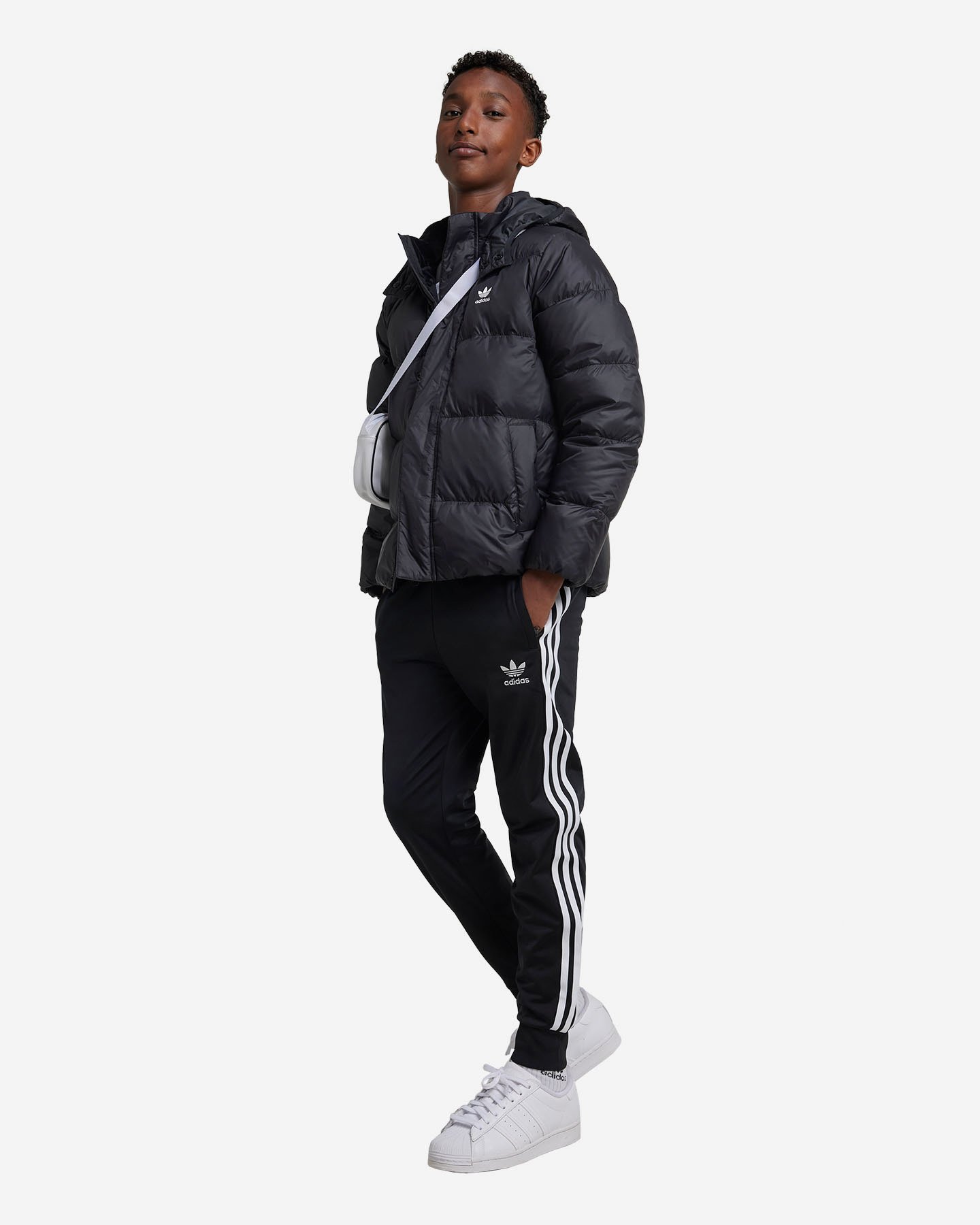 Giubbotto ADIDAS O BOY HEAVY PUFFER JR - Nero - 1 | Cisalfa Sport