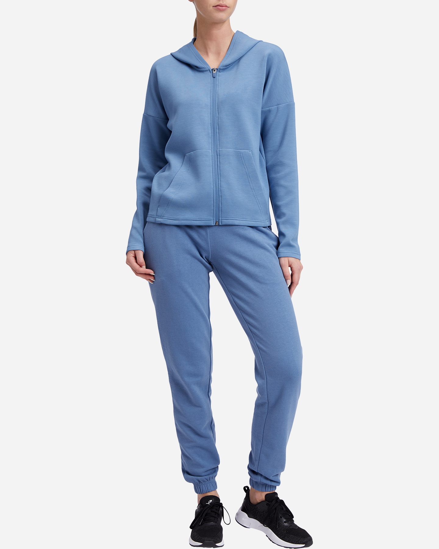 Felpa training ENERGETICS ODELLE III W - Blu Navy - 3 | Cisalfa Sport