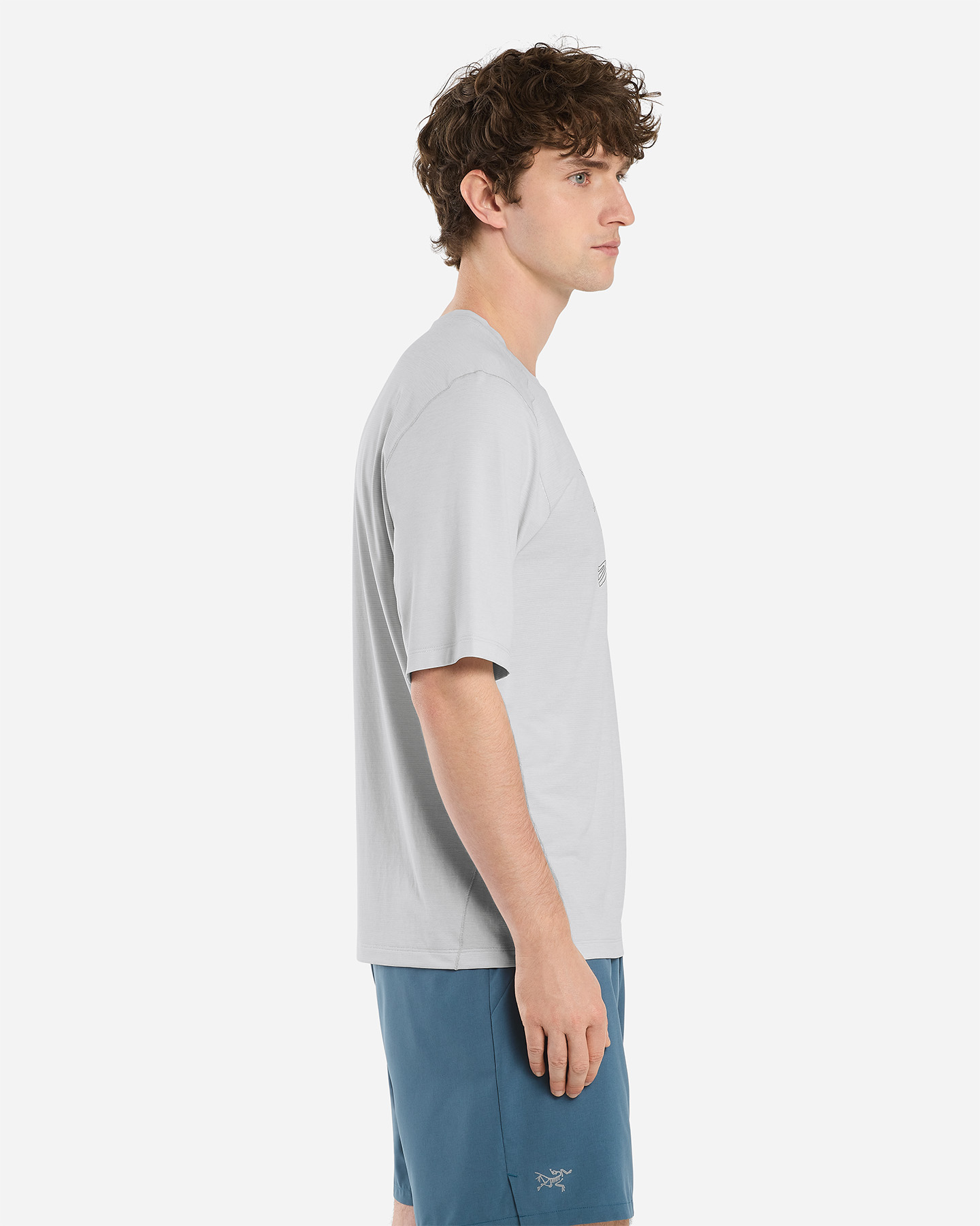 T-shirt ARC'TERYX CORMAC ATMOS LOGO M - Bianco - 2 | Cisalfa Sport