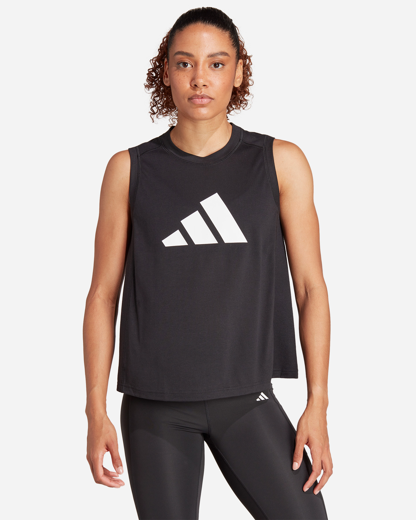 Canotta training ADIDAS BIG LOGO W - Rosa - 1 | Cisalfa Sport