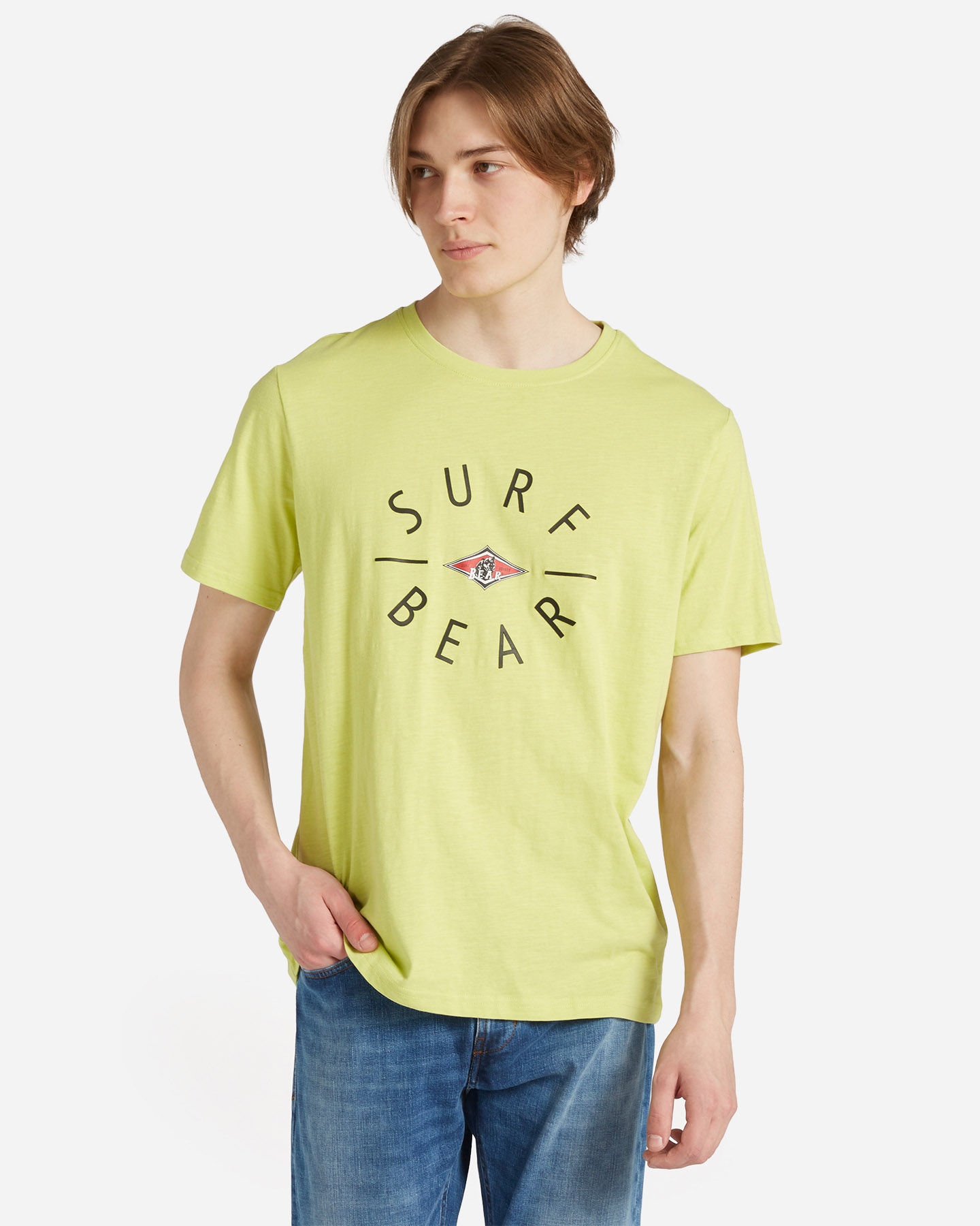 T-shirt BEAR SURFER CONCEPT M - Verde - 0 | Cisalfa Sport