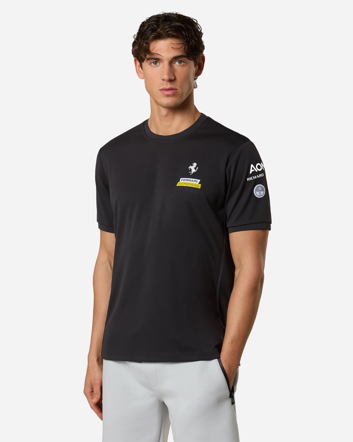 T-shirt NORTH SAILS COOLMAX FERRARI HYPERSAIL M - Grigio - 1 | Cisalfa Sport