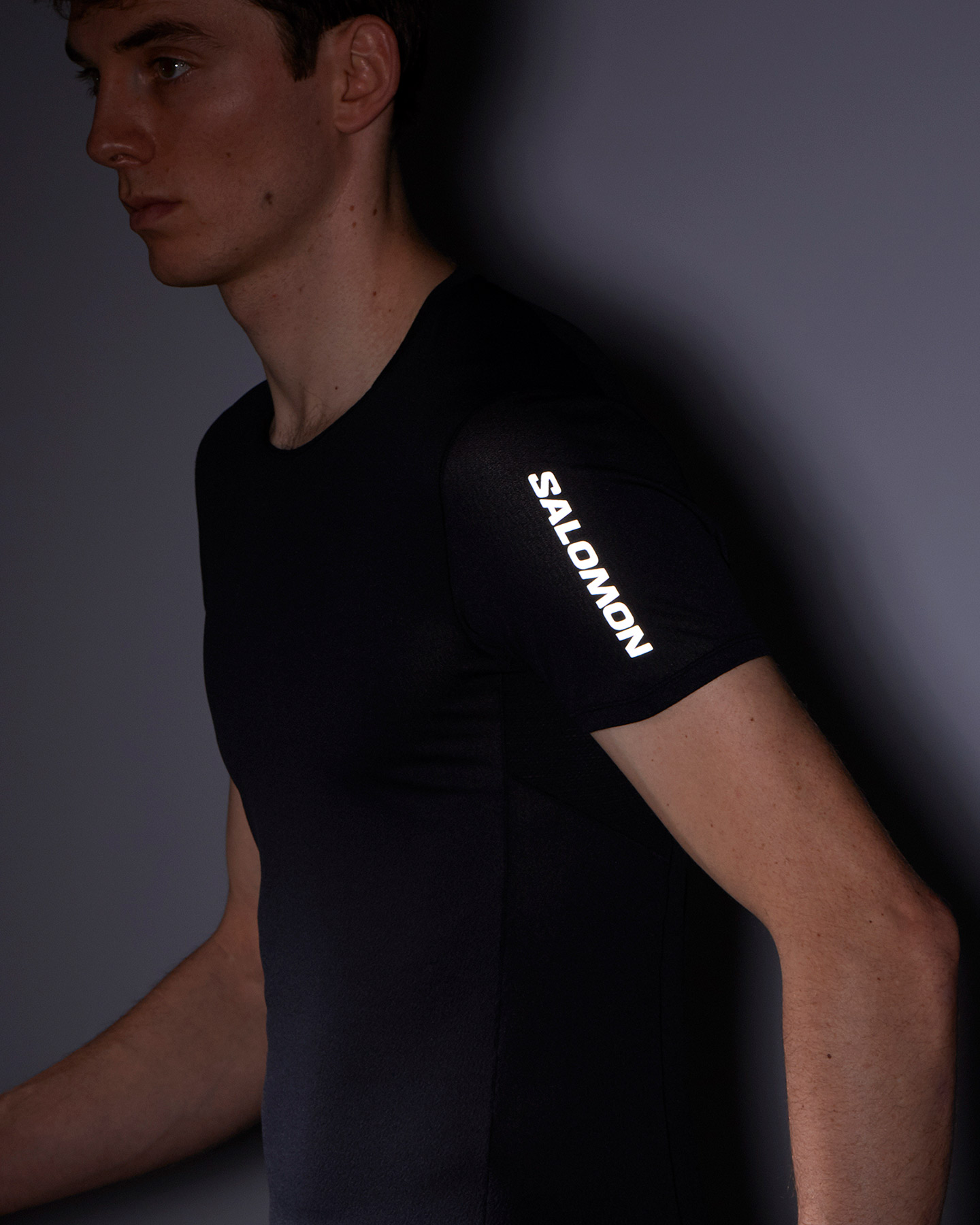 T-shirt running SALOMON S-LAB SENSE M - Nero - 4 | Cisalfa Sport