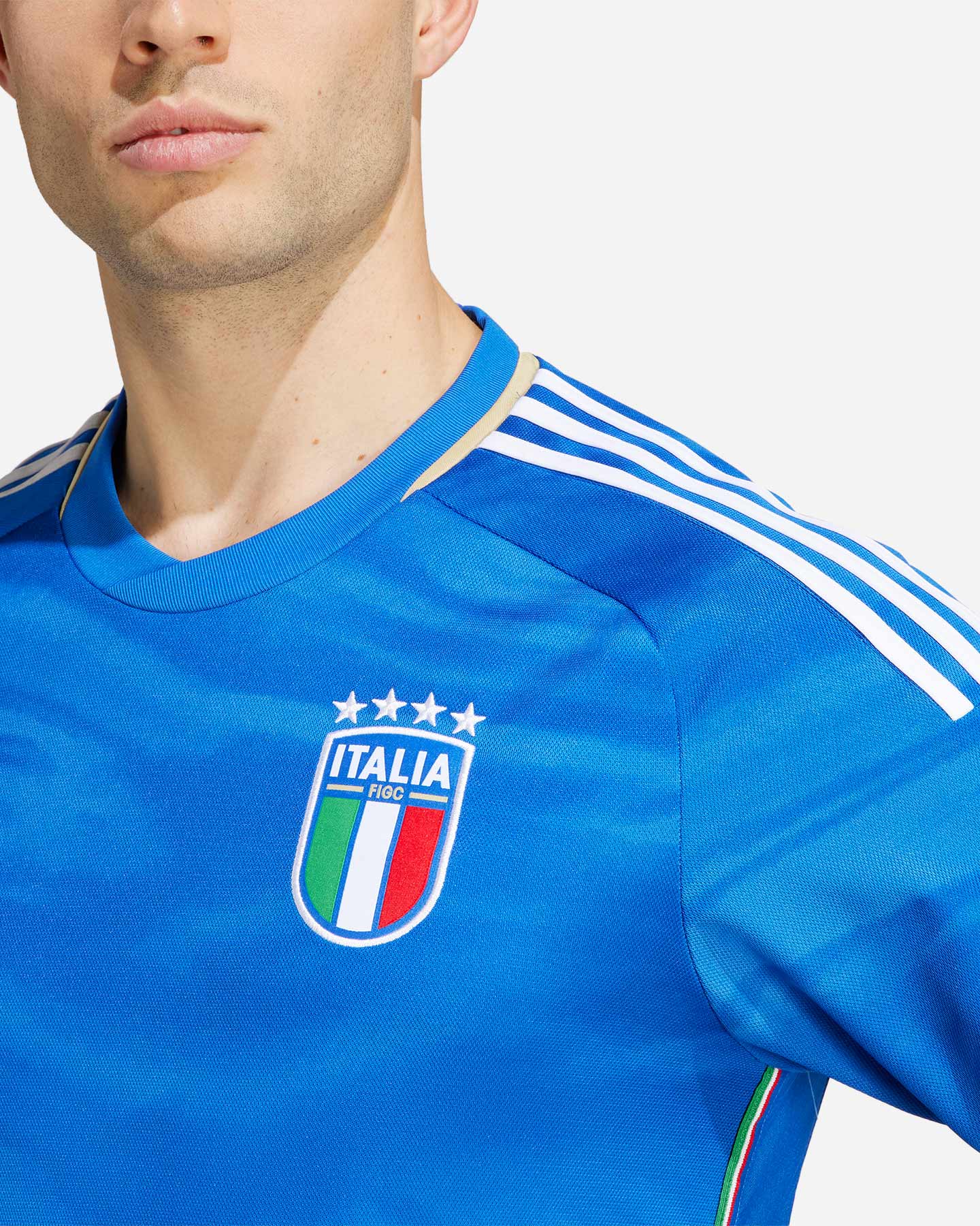 Maglia calcio ufficiale ADIDAS ITALIA HOME M - Blu - 4 | Cisalfa Sport