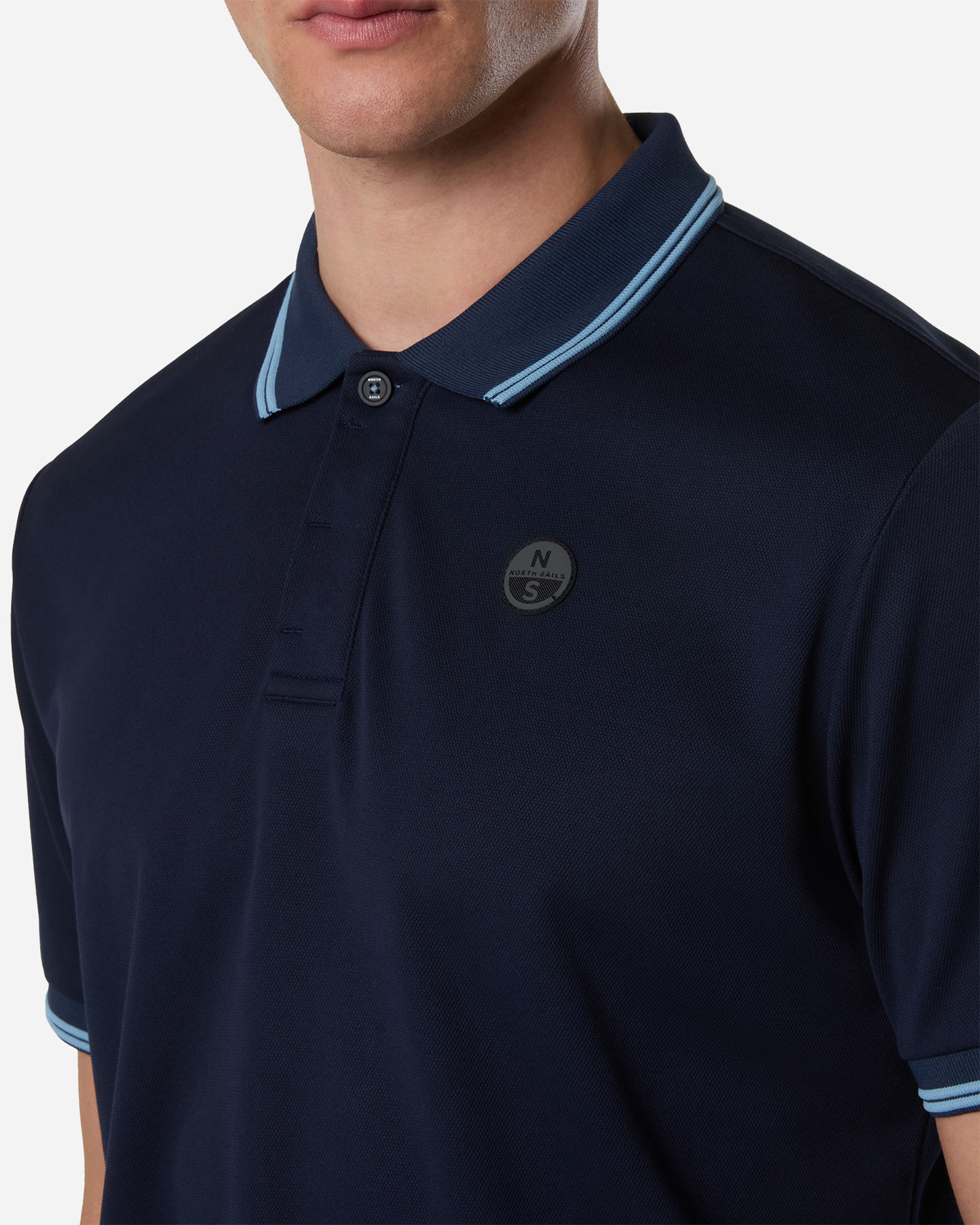 Polo NORTH SAILS PIQUET COOLMAX M - Blu Navy - 3 | Cisalfa Sport