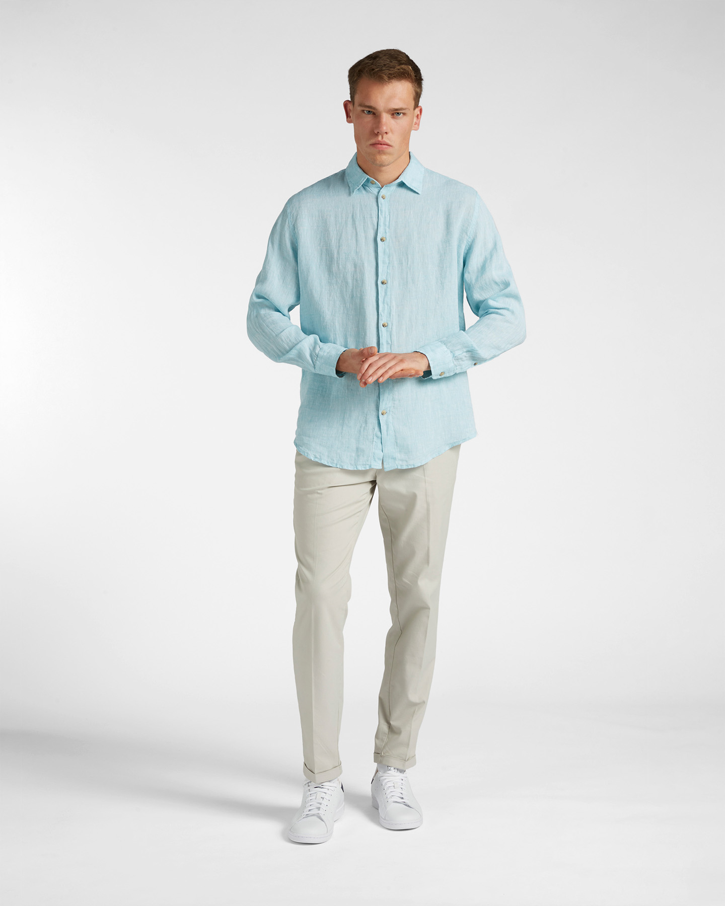 Camicia DACK'S LINEN COLLECTION M - Azzurro - 1 | Cisalfa Sport