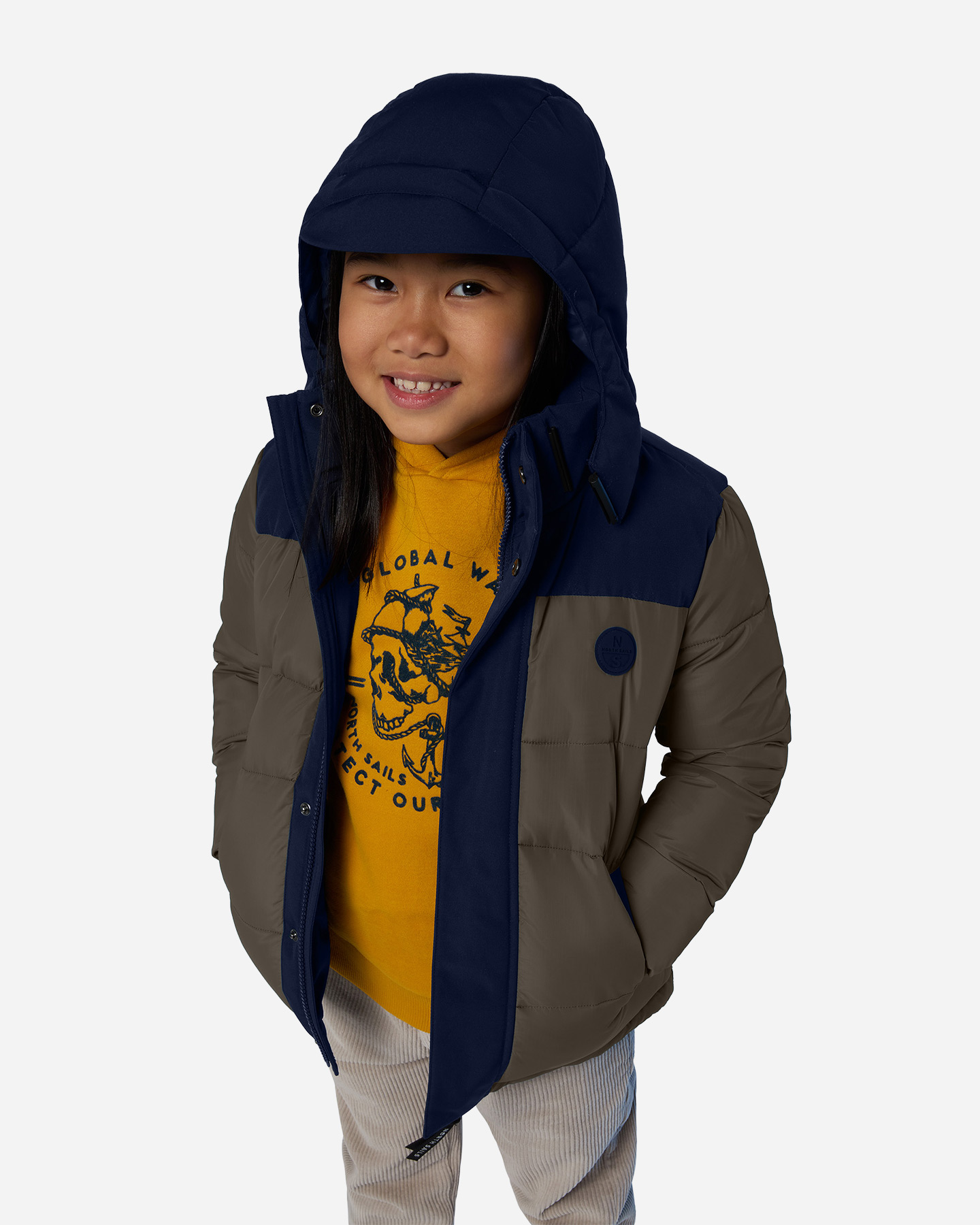 Giacca NORTH SAILS AURORA JR - Verde - 3 | Cisalfa Sport