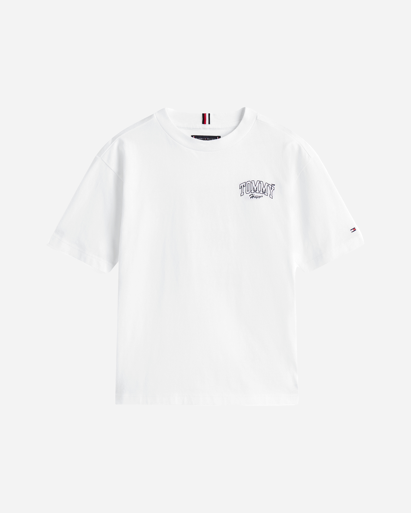 T-shirt TOMMY HILFIGER PRINTED JR - Bianco - 0 | Cisalfa Sport