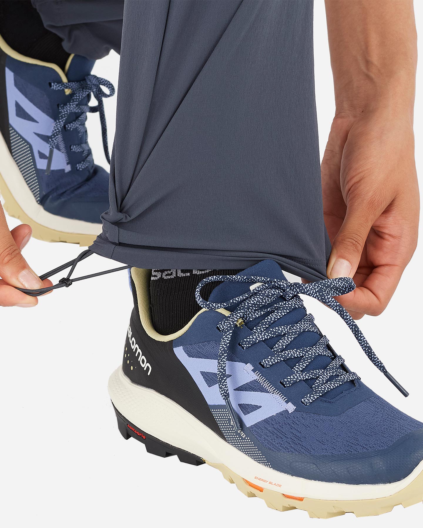 Pantalone outdoor SALOMON WAYFARER W - Nero - 5 | Cisalfa Sport