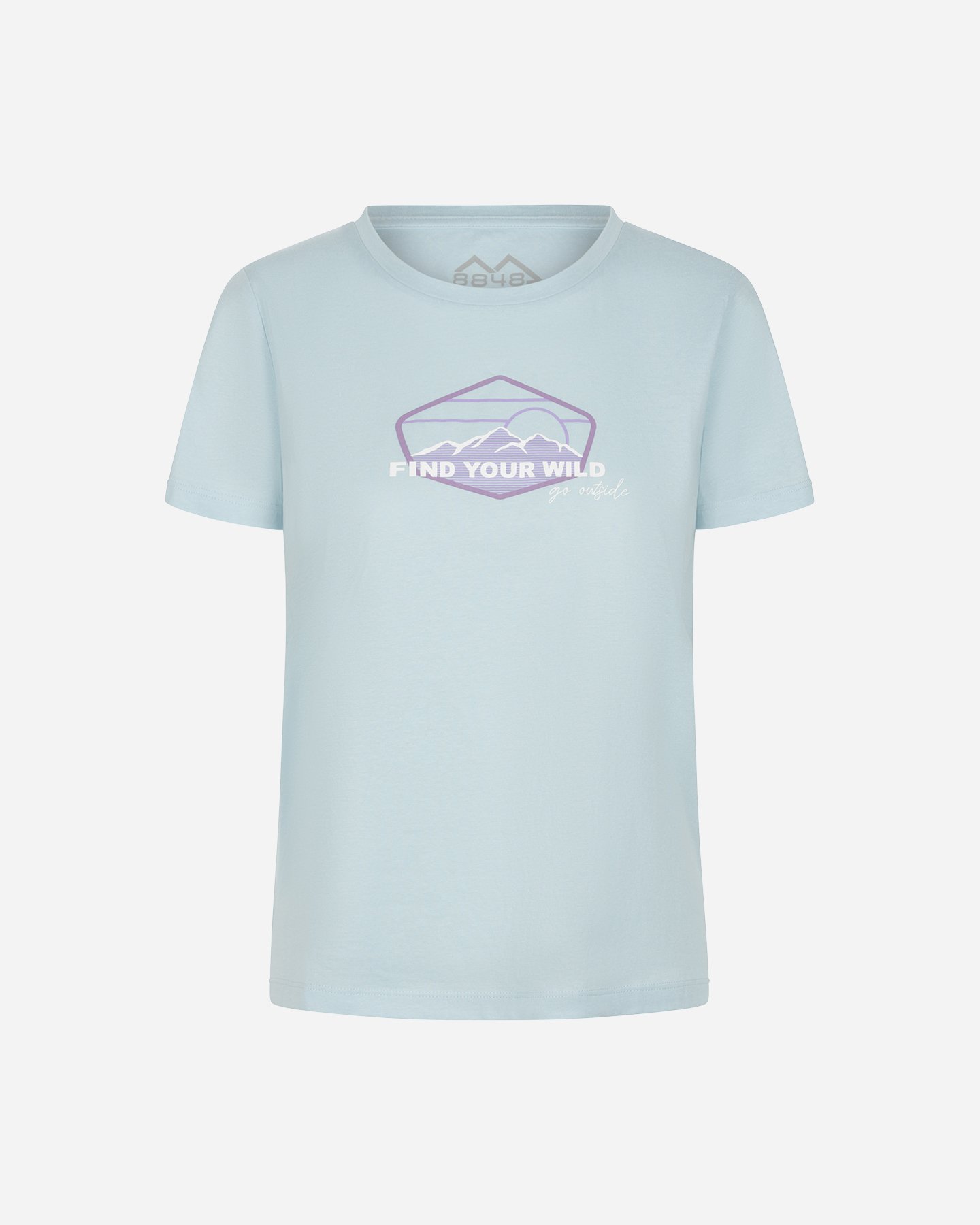 T-shirt 8848 ESSENTIAL W - Azzurro - 0 | Cisalfa Sport