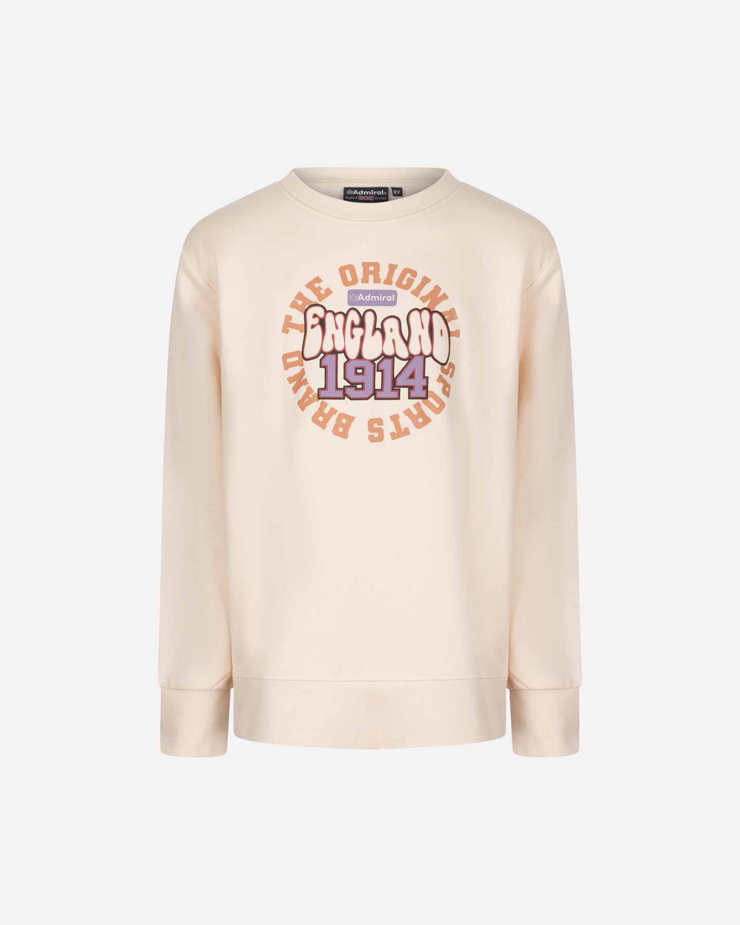 Felpa ADMIRAL VARSITY JR - Beige - 0 | Cisalfa Sport