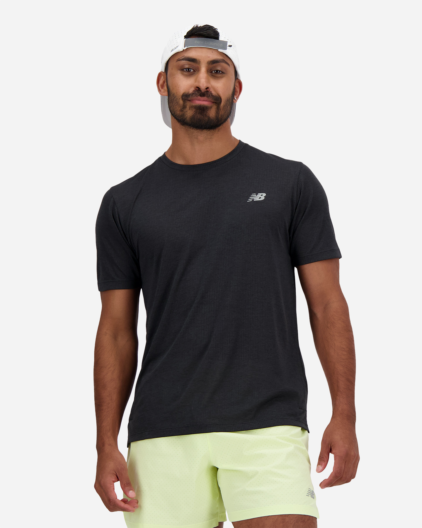 T-shirt running NEW BALANCE ATHLETICS M - Nero - 1 | Cisalfa Sport