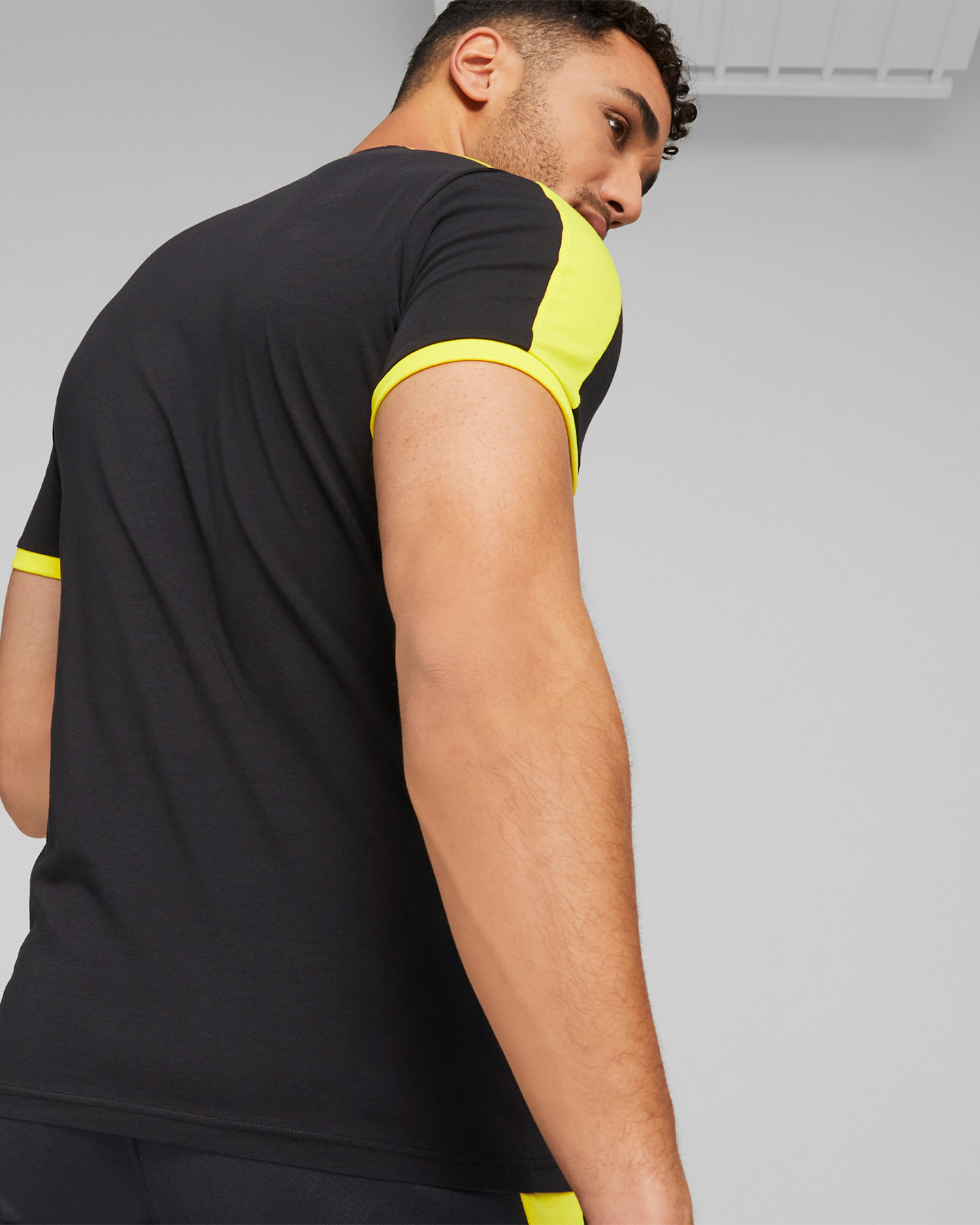 Abbigliamento calcio ufficiale PUMA BORUSSIA DORTMUND T7 M - Nero - 3 | Cisalfa Sport