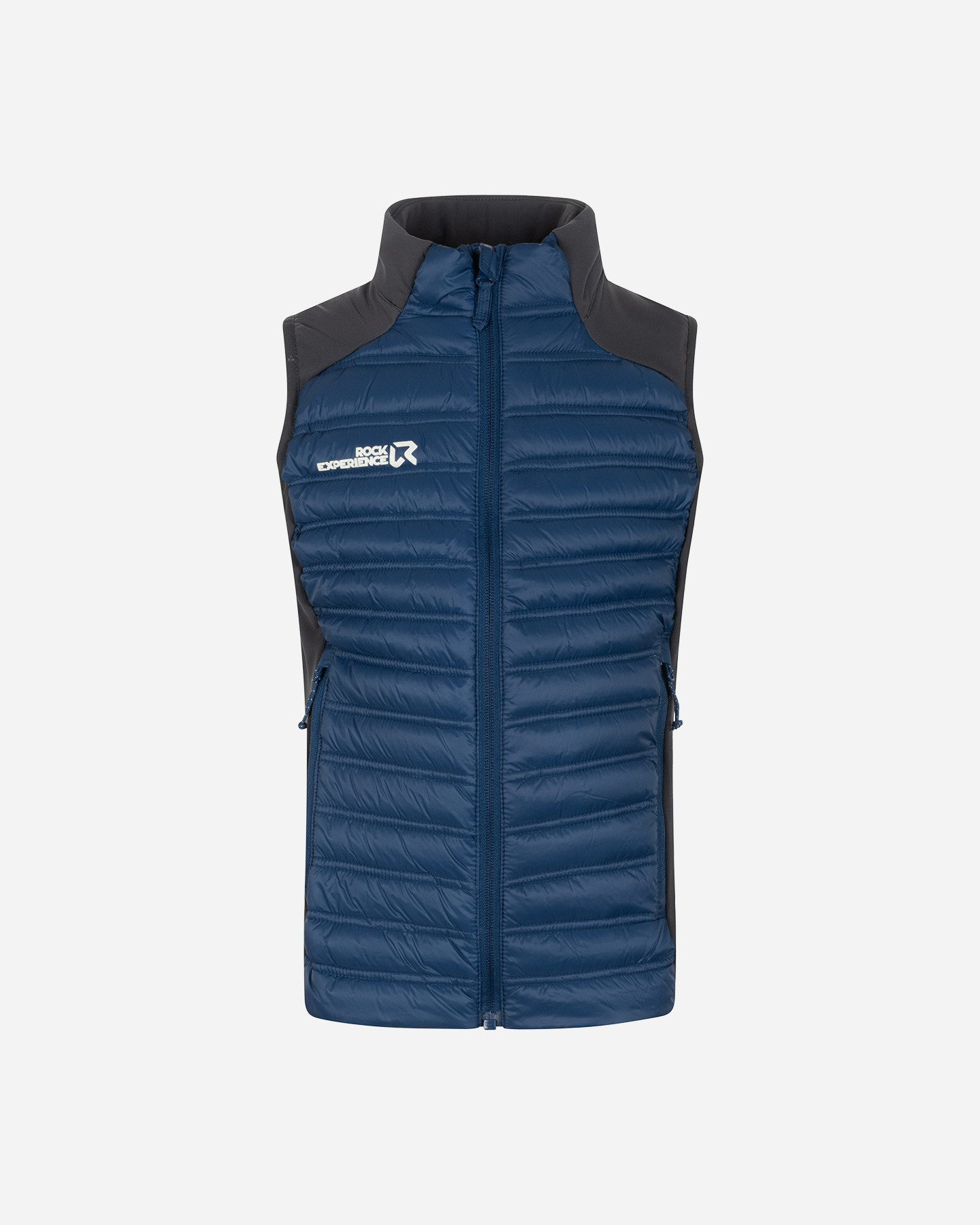 Gilet ROCK EXPERIENCE MALIK HYBRID JR - Blu - 0 | Cisalfa Sport