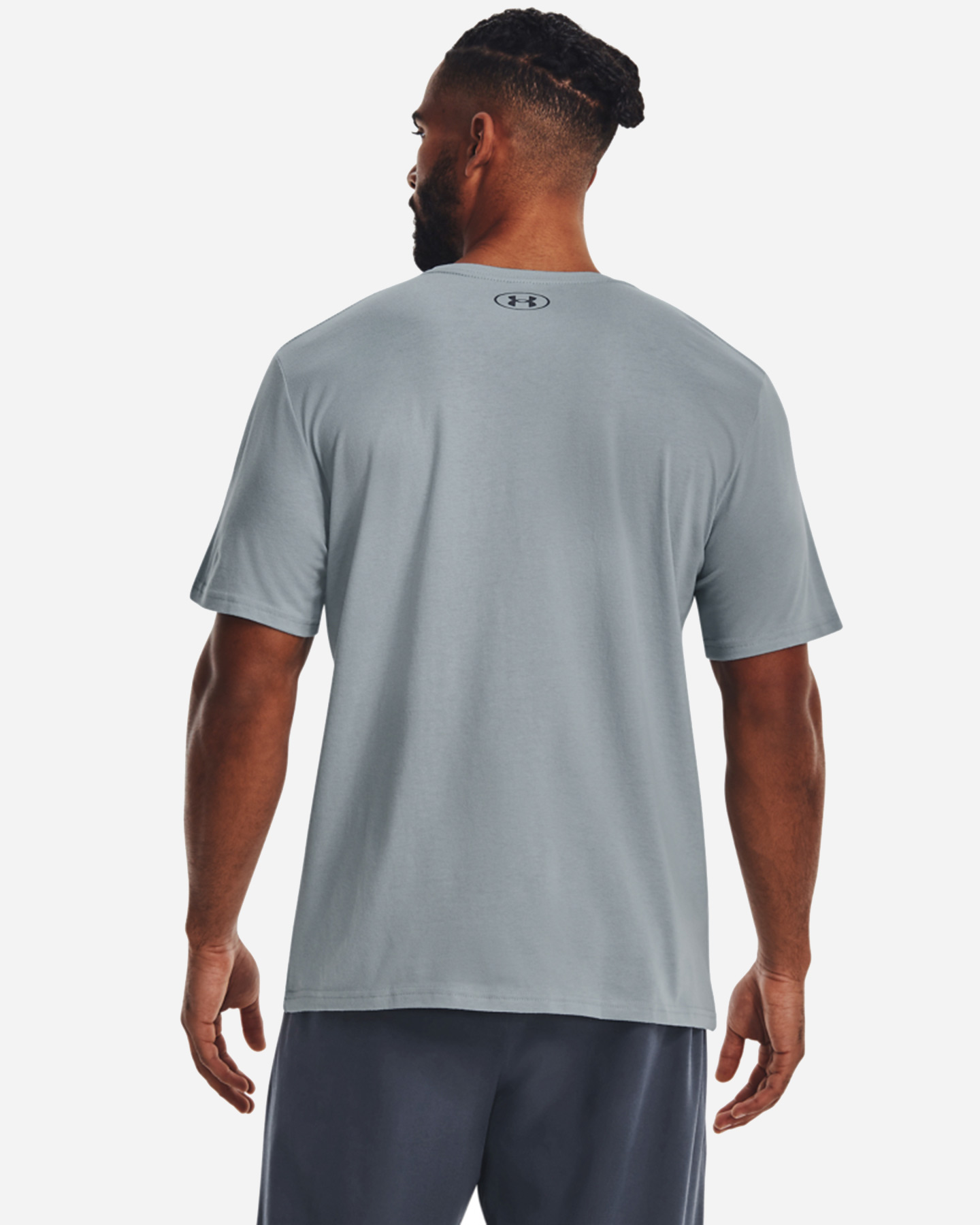 T-shirt training UNDER ARMOUR FOUNDATION SS M - Blu - 1 | Cisalfa Sport