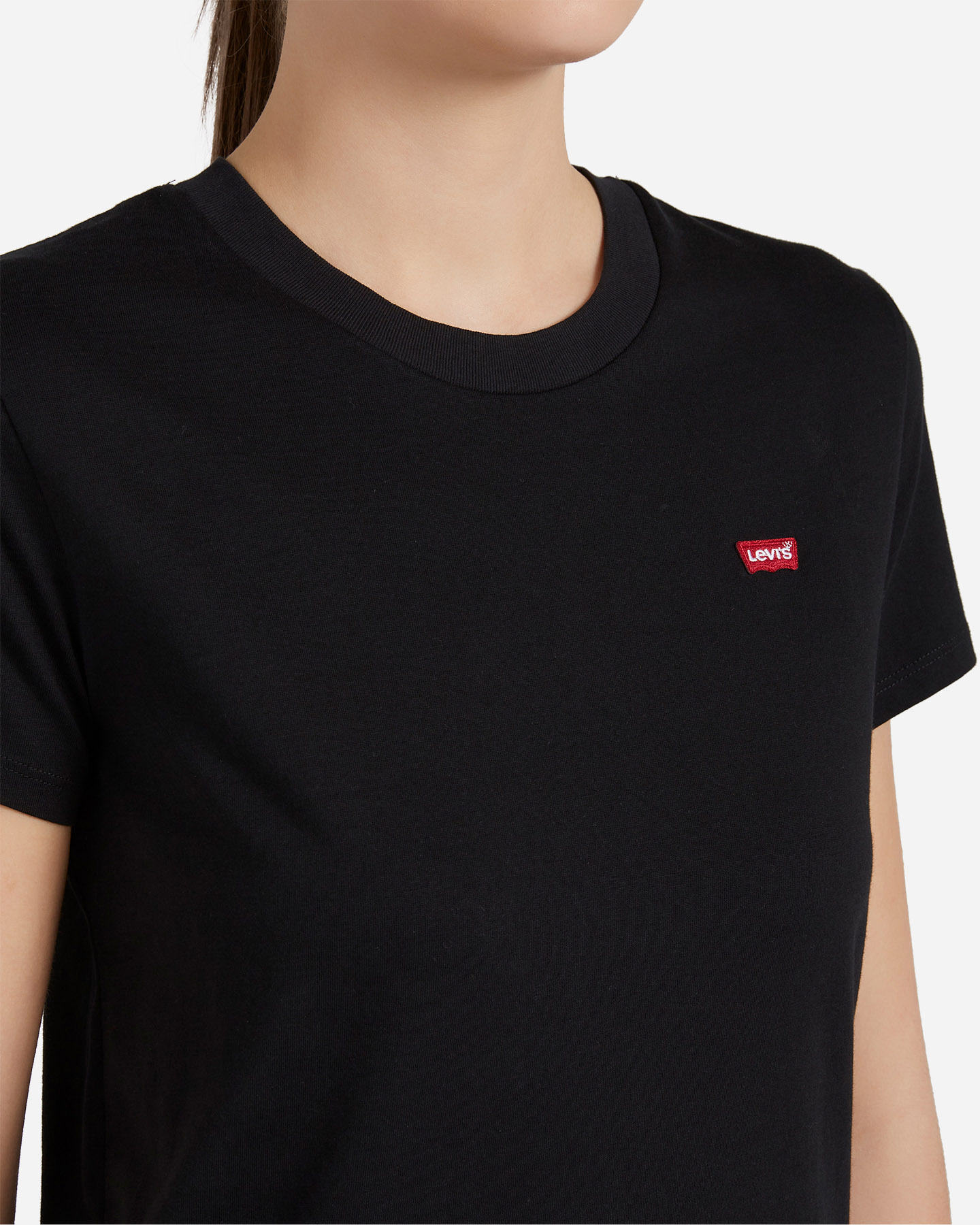 T-shirt LEVI'S SMALL LOGO CHESTHIT W - Nero - 4 | Cisalfa Sport