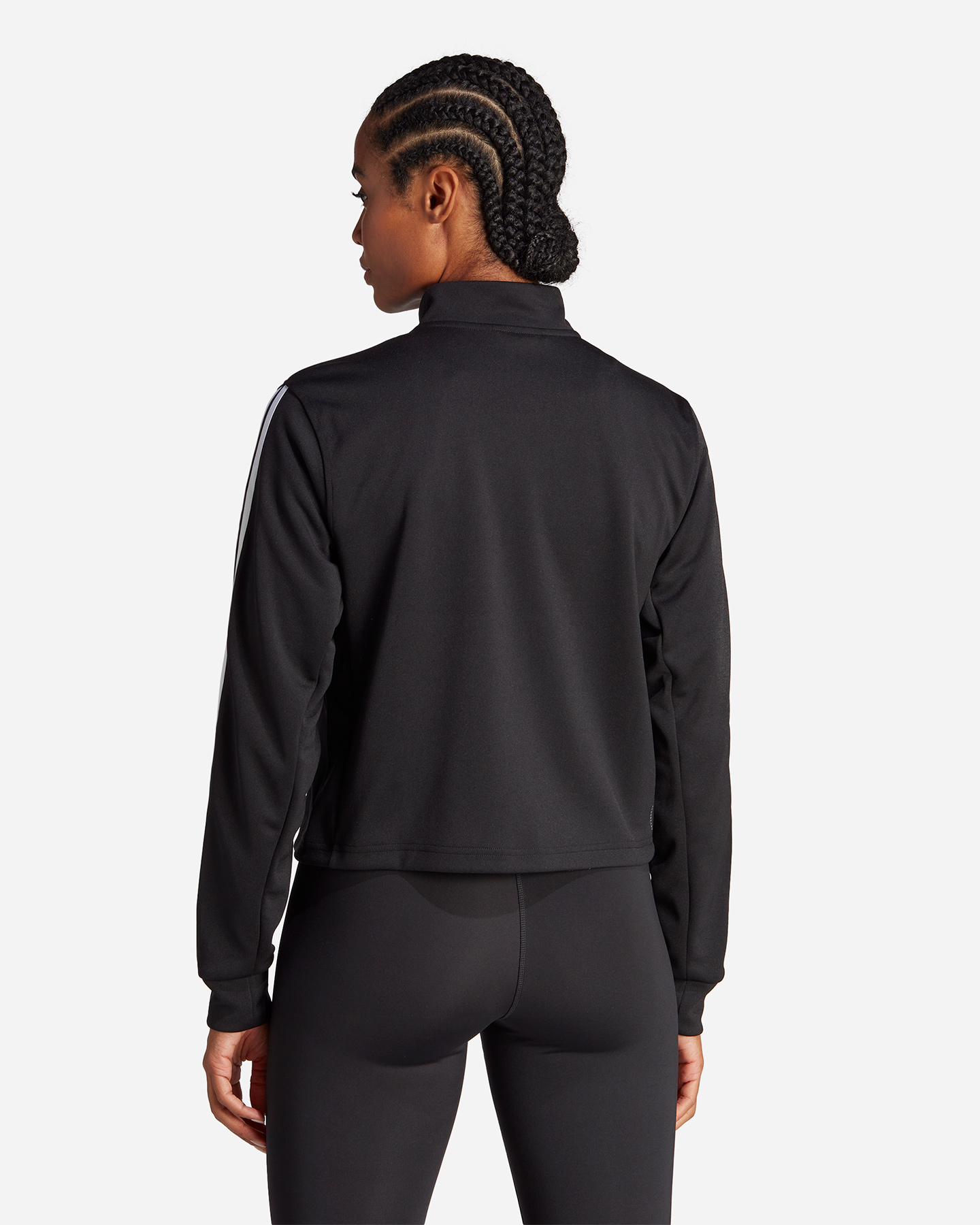 Felpa training ADIDAS 3STRIPES W - Rosa - 2 | Cisalfa Sport