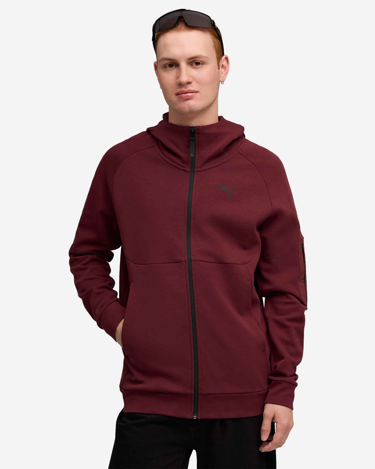 Felpa PUMA TECH CORE M - Viola - 2 | Cisalfa Sport