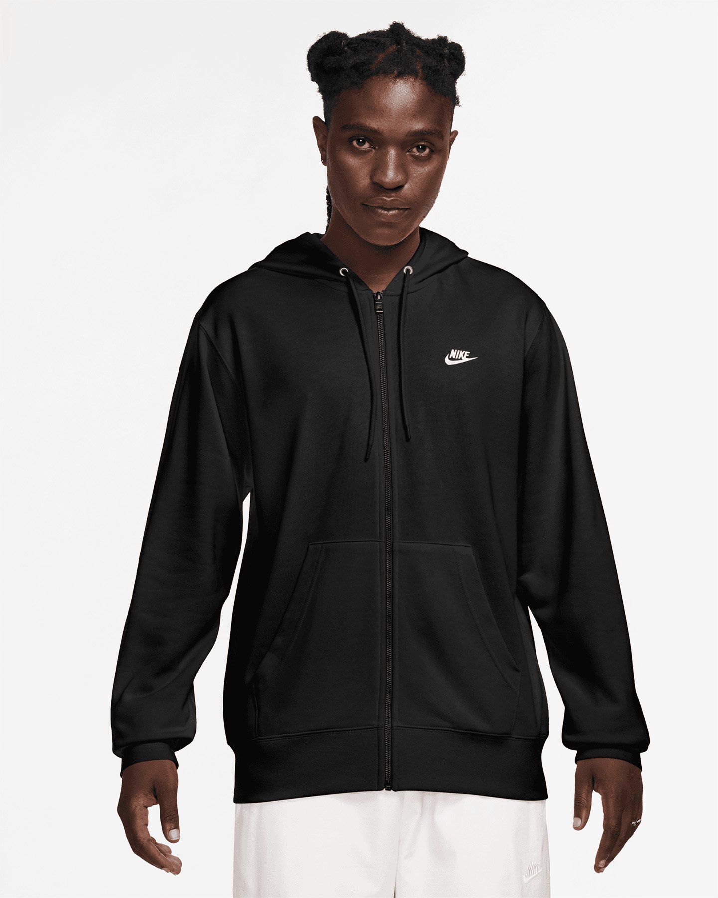 Felpa NIKE CLUB M - Nero - 0 | Cisalfa Sport