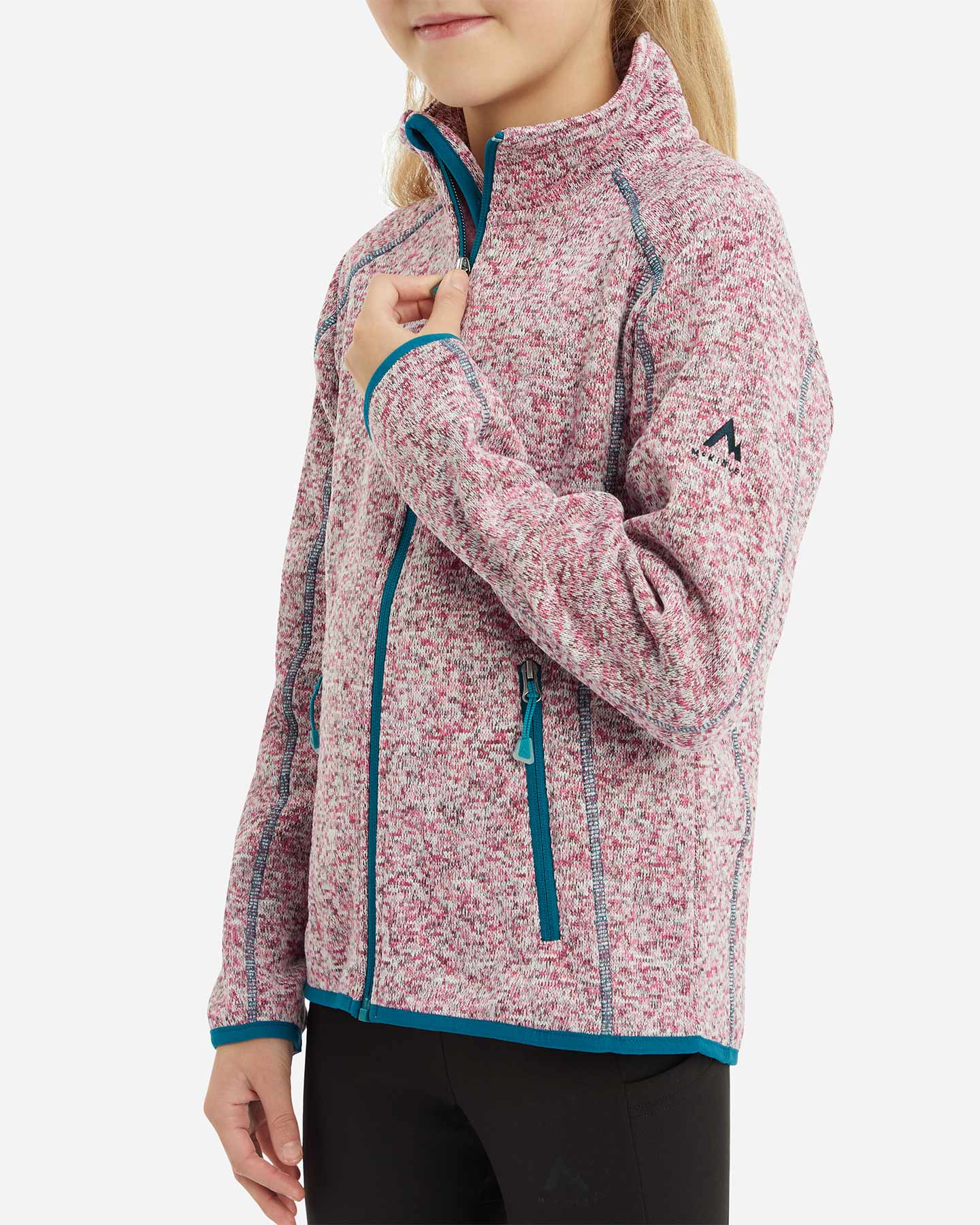 Pile MCKINLEY SKEENA II GLS JR - Rosa - 3 | Cisalfa Sport